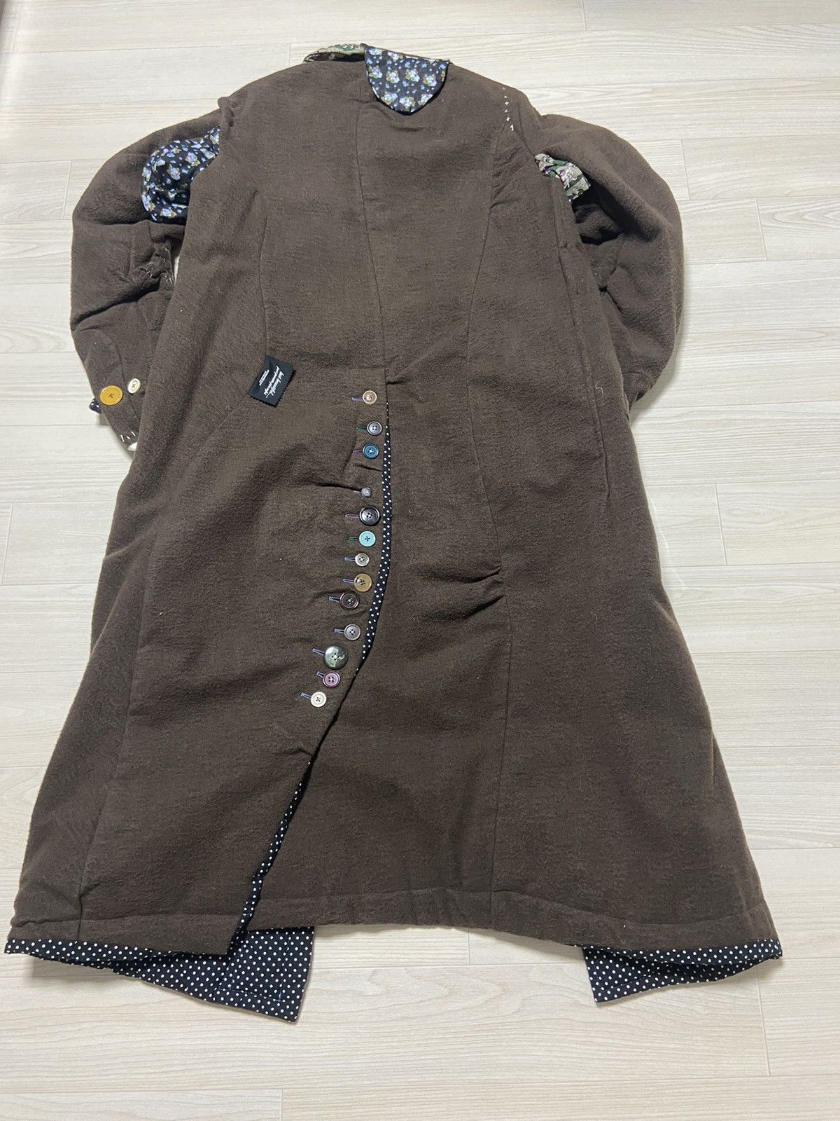 Undercover HOLY GRAIL 🔥 M Undercover aw04 BUT BEAUTIFUL hand sewn coat Size US M / EU 48-50 / 2 - 2 Thumbnail