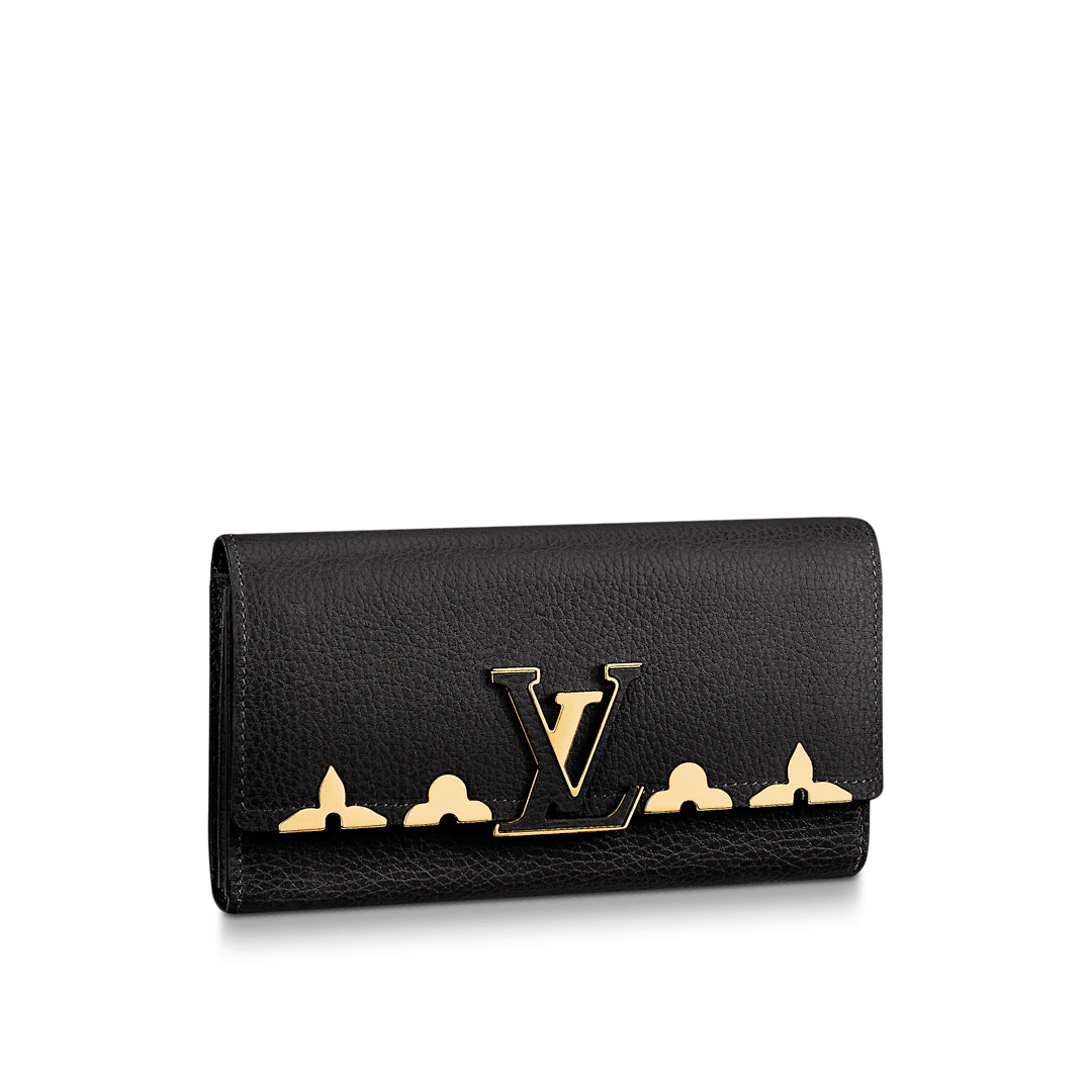 LOUIS VUITTON LOUIS VUITTON Portefeuille Pallas Compact Wallet M67479  Monogram leather Noir M67479