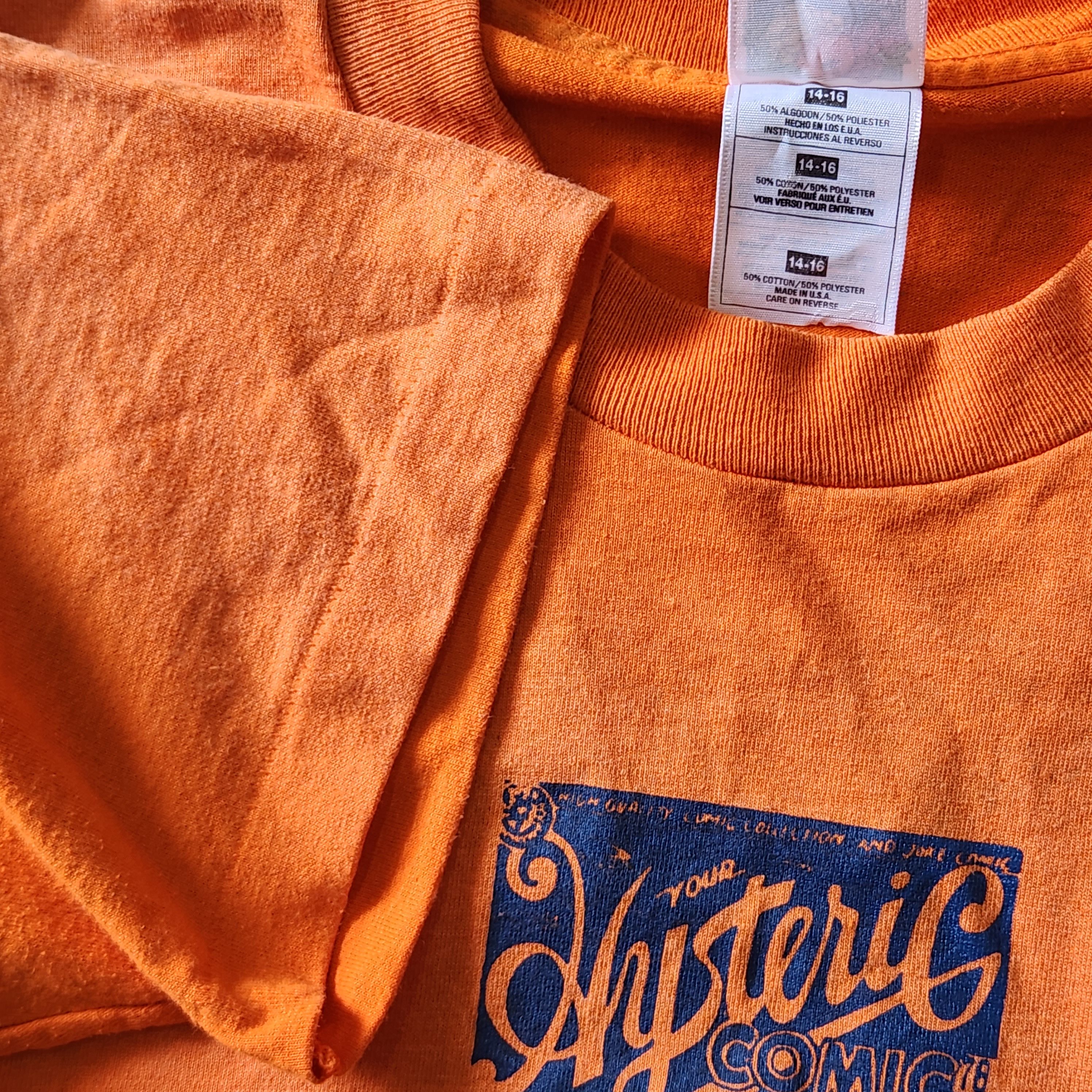 Fruit Of The Loom × Hysteric Glamour × Vintage Vintage Hysteric Glamour Comic Poster TShirt Single Stitches Size US S / EU 44-46 / 1 - 4 Thumbnail