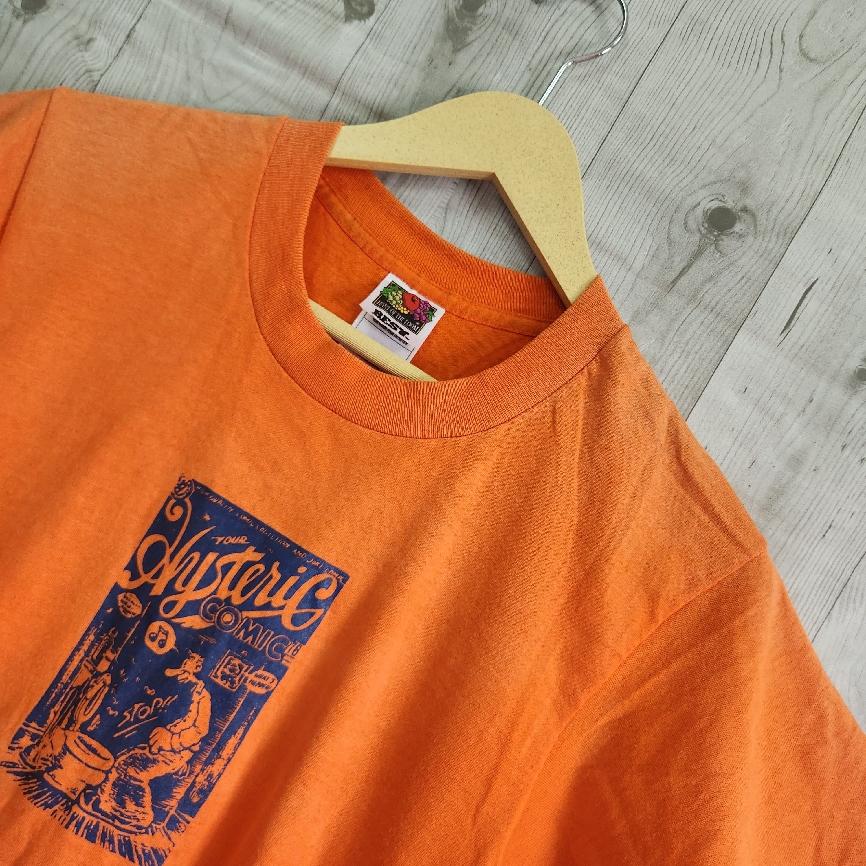 Fruit Of The Loom × Hysteric Glamour × Vintage Vintage Hysteric Glamour Comic Poster TShirt Single Stitches Size US S / EU 44-46 / 1 - 2 Thumbnail