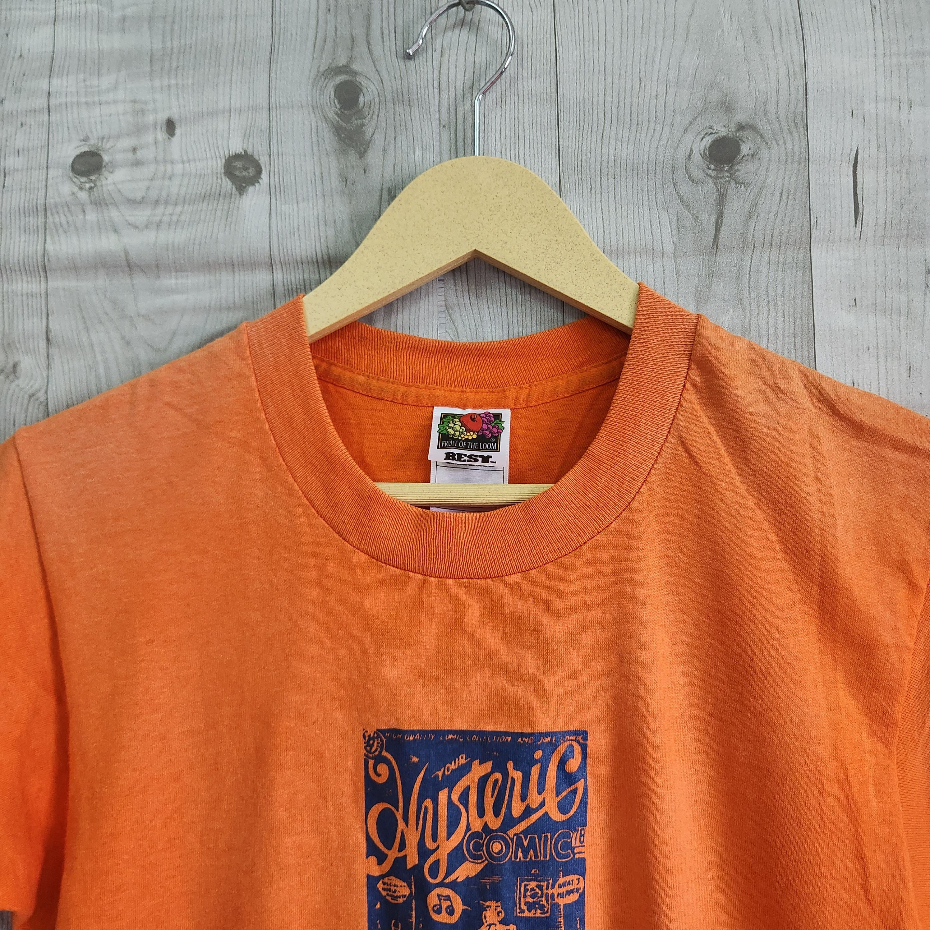 Fruit Of The Loom × Hysteric Glamour × Vintage Vintage Hysteric Glamour Comic Poster TShirt Single Stitches Size US S / EU 44-46 / 1 - 17 Thumbnail