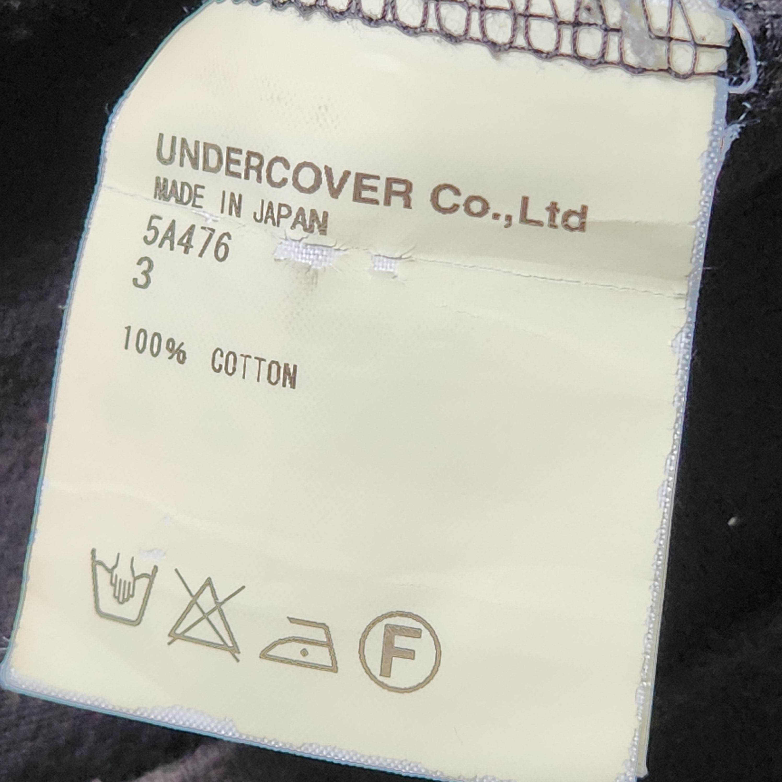 Jun Takahashi × Undercover Jun Takahashi Undercoverism For The Rebel TShirt Size US L / EU 52-54 / 3 - 4 Thumbnail