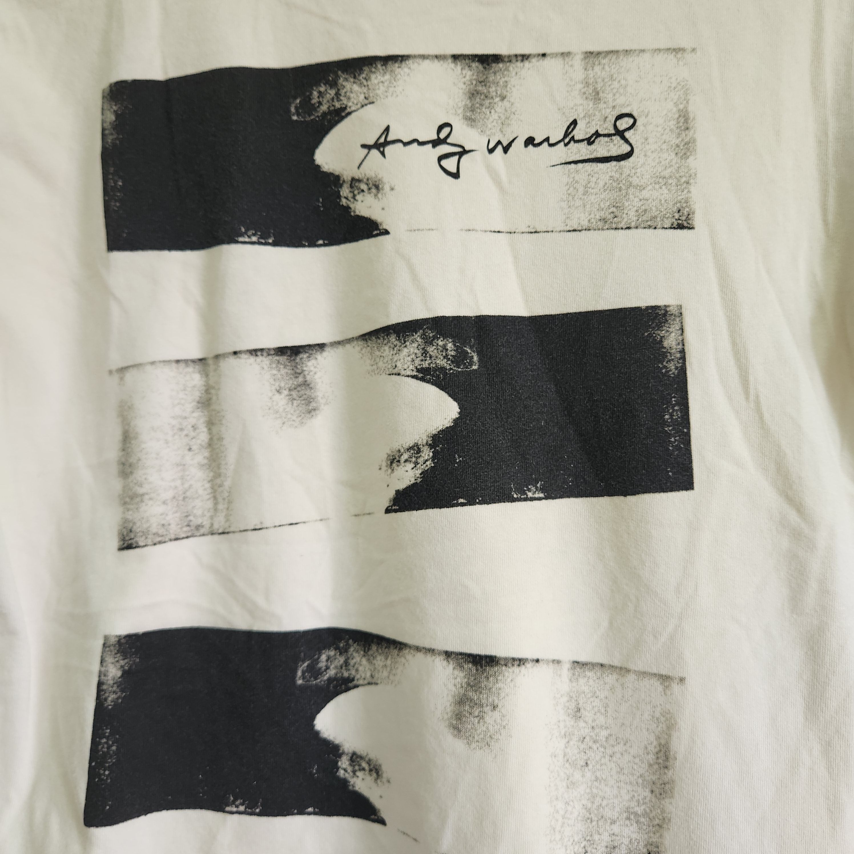 Andy Warhol × Uniqlo Andy Warhol X Uniqlo Japan Skull Printed TShirt Size US S / EU 44-46 / 1 - 10 Thumbnail