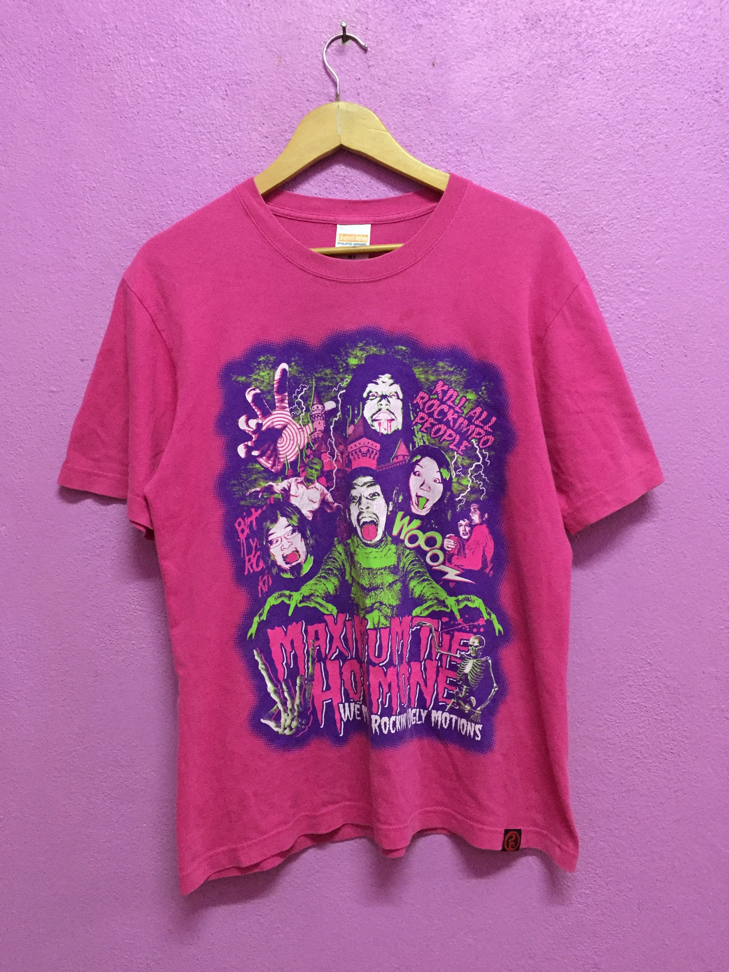 Band Tees Rolling Cradle Maximum The Hormone Japan Band T-Shirts Size US M / EU 48-50 / 2 - 1 Thumbnail