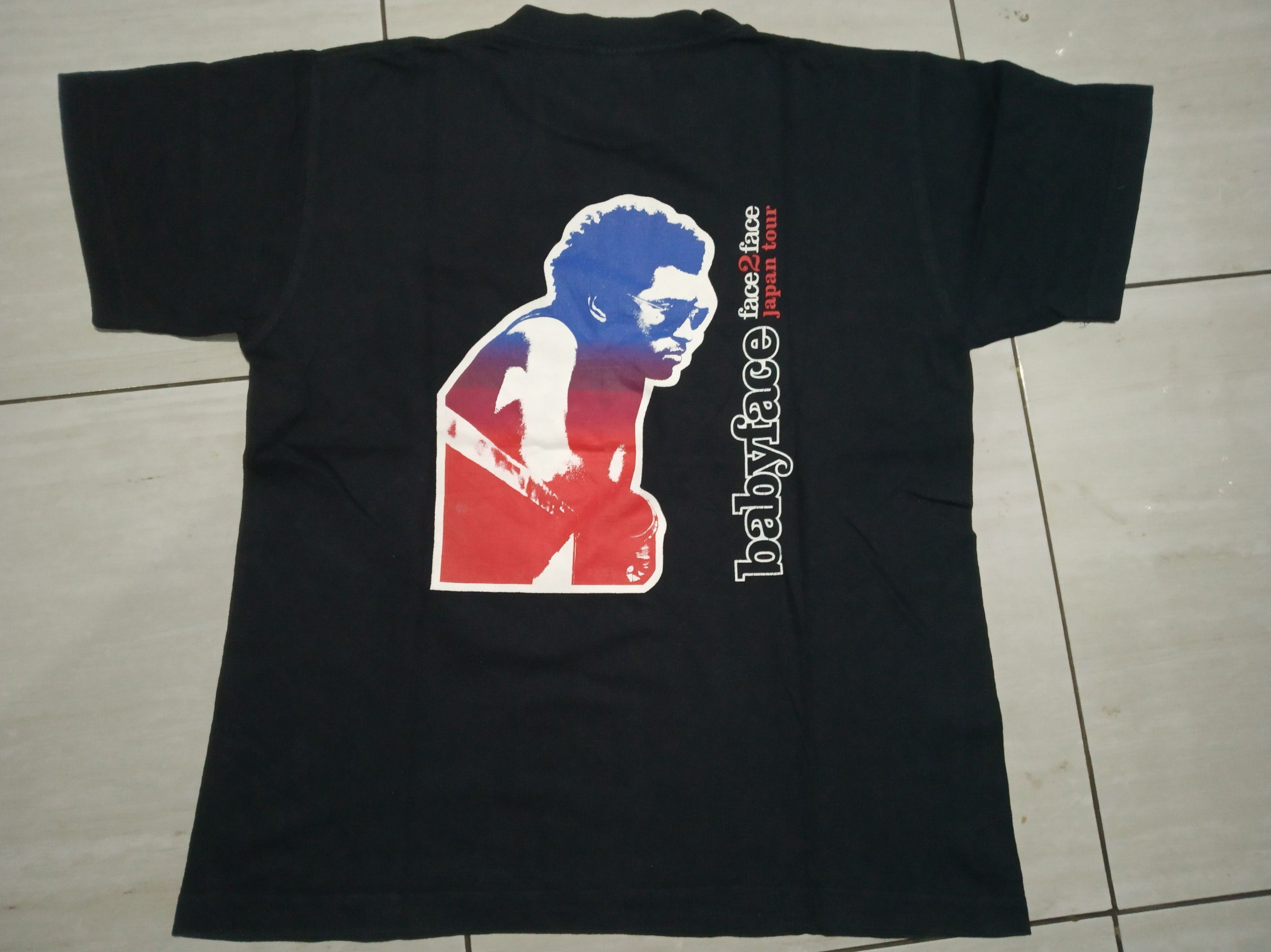 Rap Tees Babyface "face2face" Japan tour Size US S / EU 44-46 / 1 - 4 Thumbnail