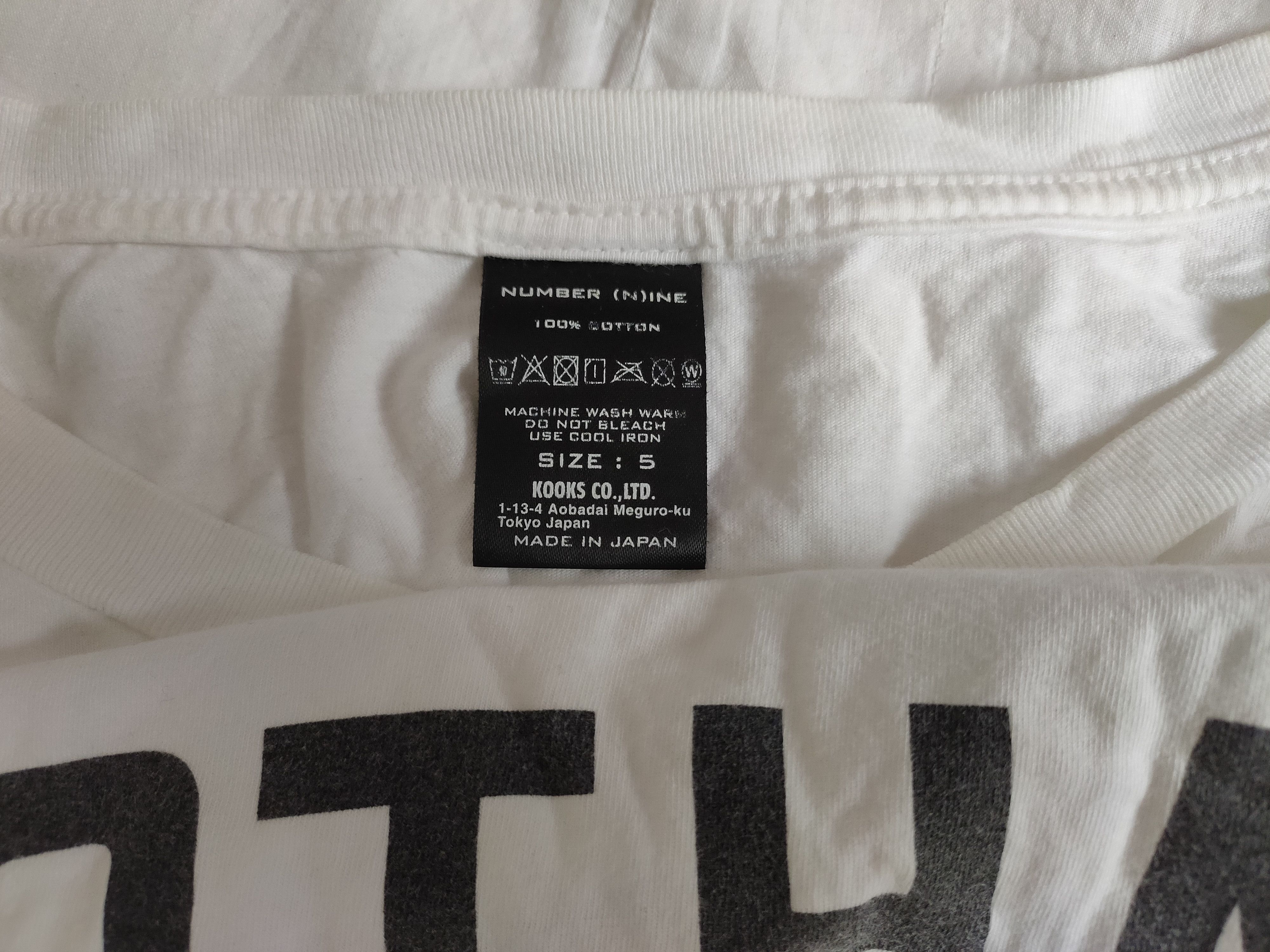 Number (N)ine SS02 Number (N)ine Gotham City Tshirt Size US L / EU 52-54 / 3 - 3 Thumbnail