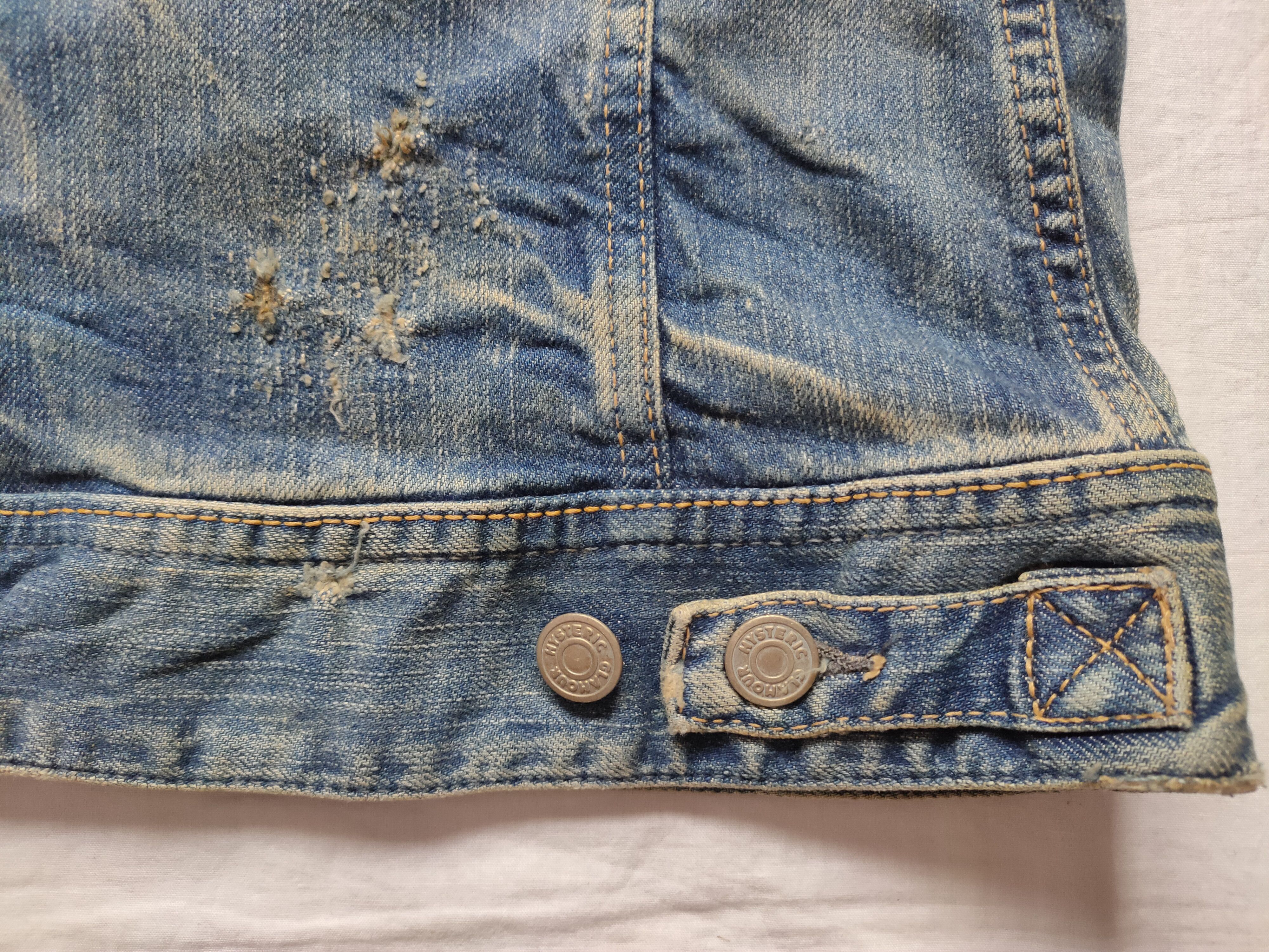 Hysteric Glamour Vintage 90s Hysteric Glamour Kinky Jeans Denim Jacket Size US S / EU 44-46 / 1 - 6 Thumbnail