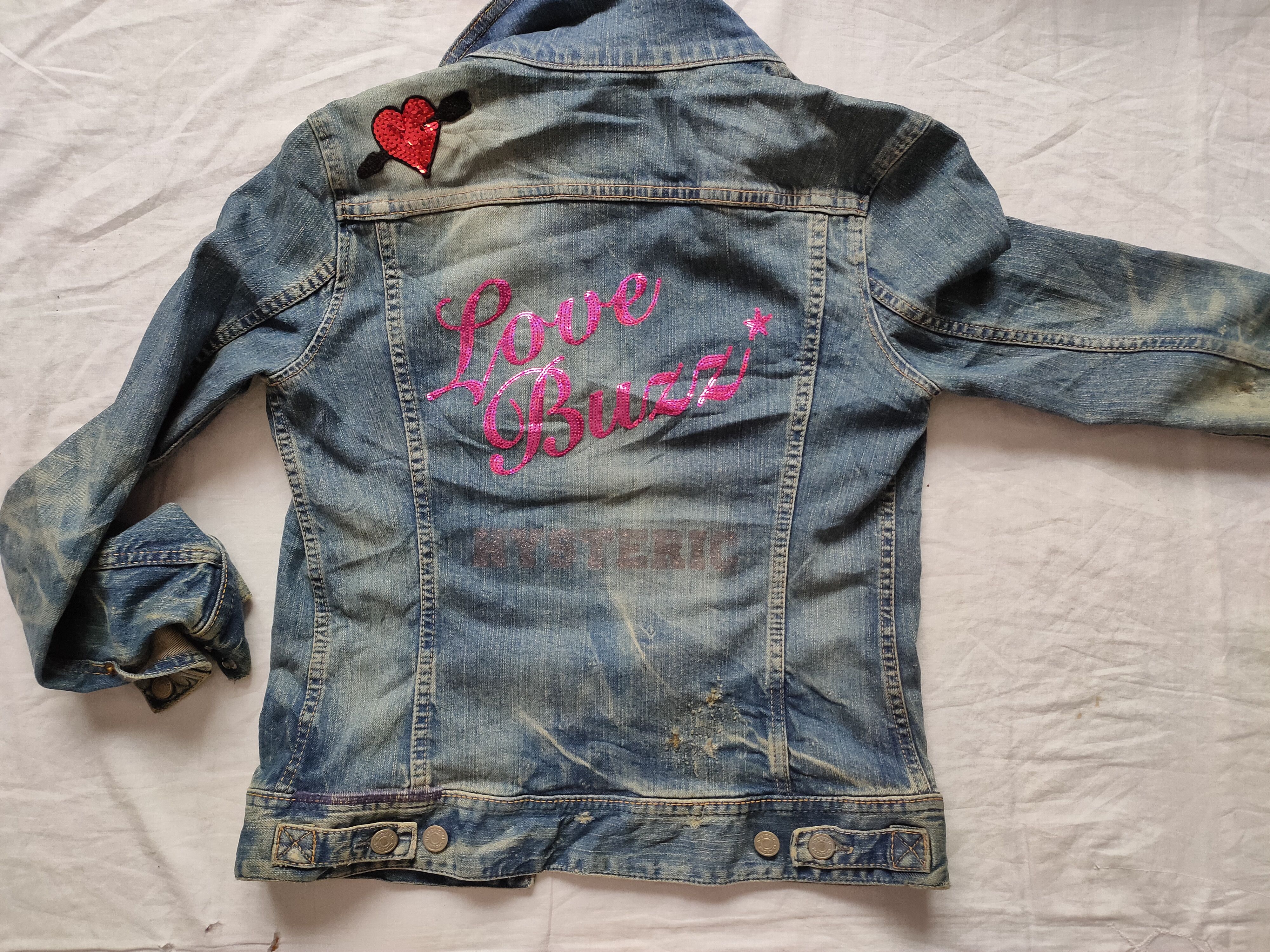 Hysteric Glamour Vintage 90s Hysteric Glamour Kinky Jeans Denim Jacket Size US S / EU 44-46 / 1 - 5 Thumbnail