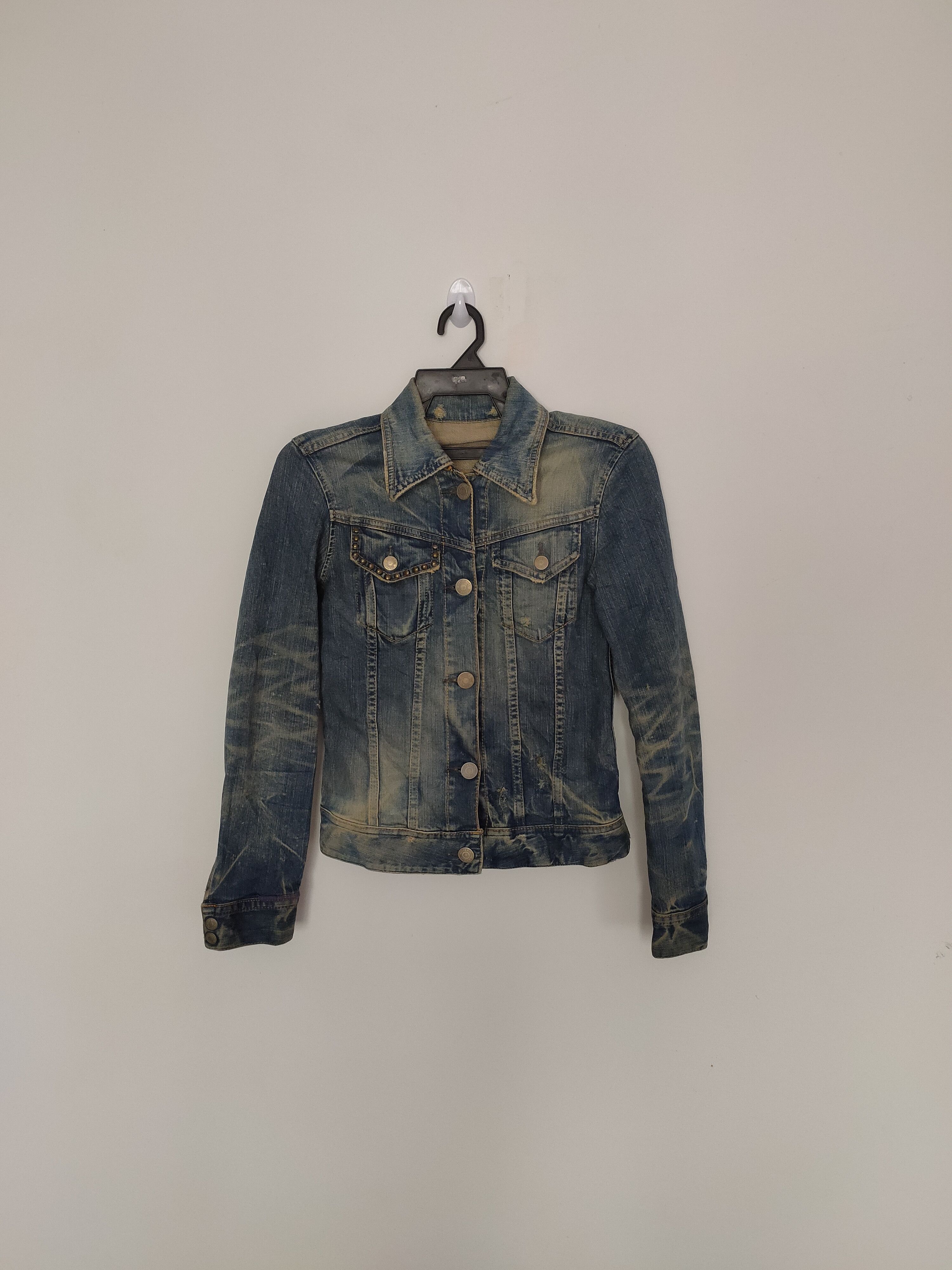Hysteric Glamour Vintage 90s Hysteric Glamour Kinky Jeans Denim Jacket Size US S / EU 44-46 / 1 - 2 Thumbnail