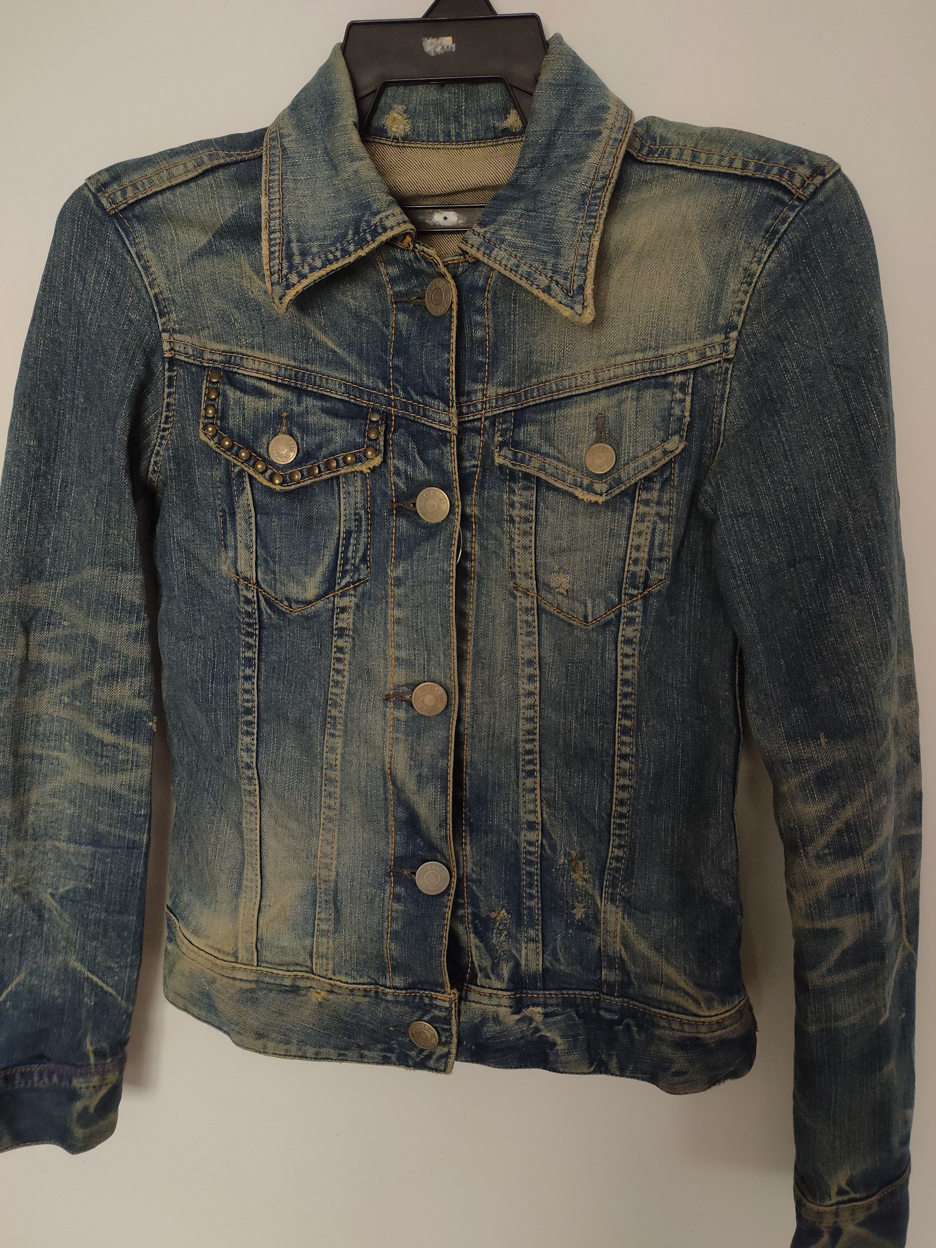 Hysteric Glamour Vintage 90s Hysteric Glamour Kinky Jeans Denim Jacket Size US S / EU 44-46 / 1 - 3 Thumbnail