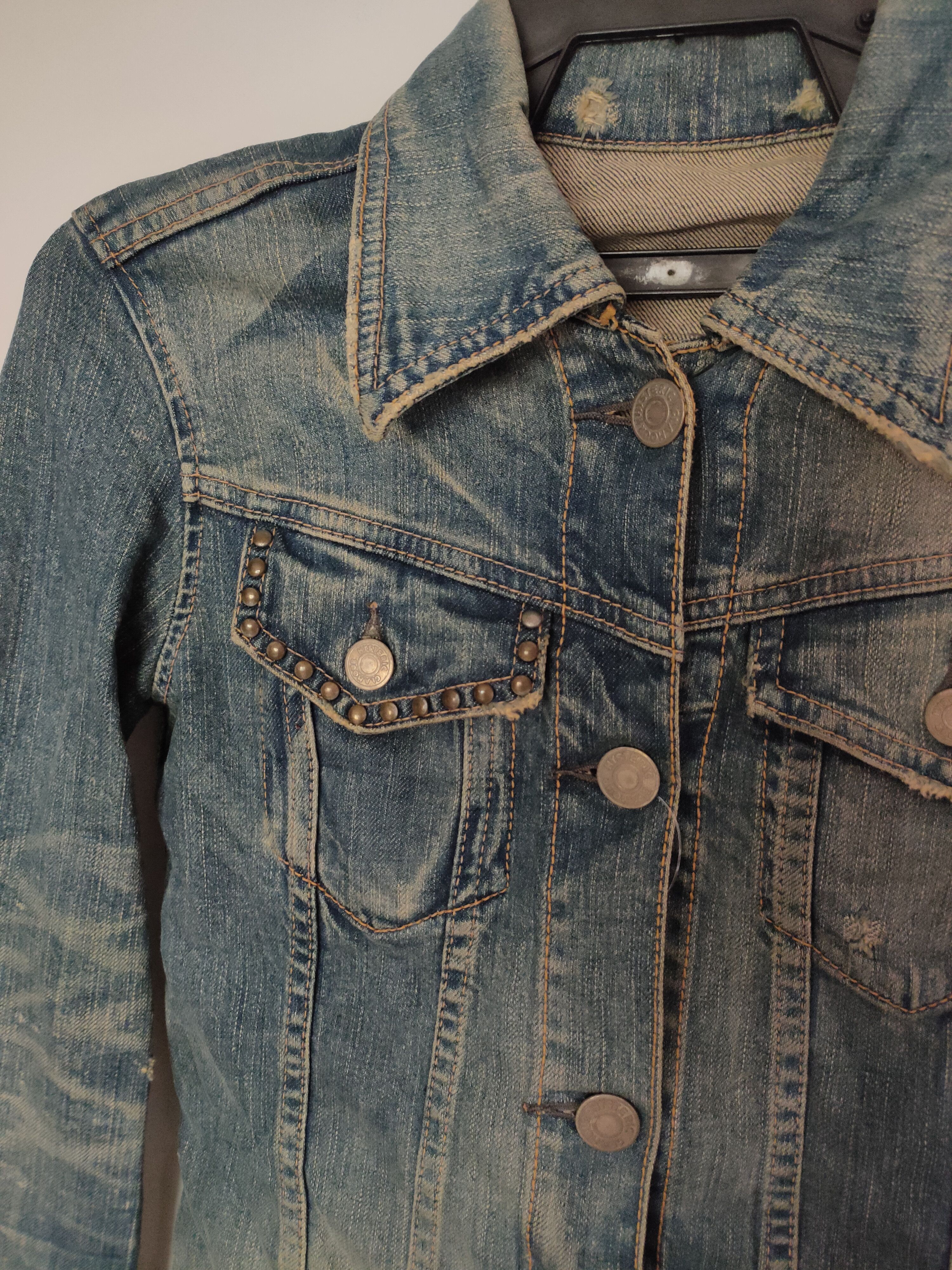 Hysteric Glamour Vintage 90s Hysteric Glamour Kinky Jeans Denim Jacket Size US S / EU 44-46 / 1 - 8 Thumbnail
