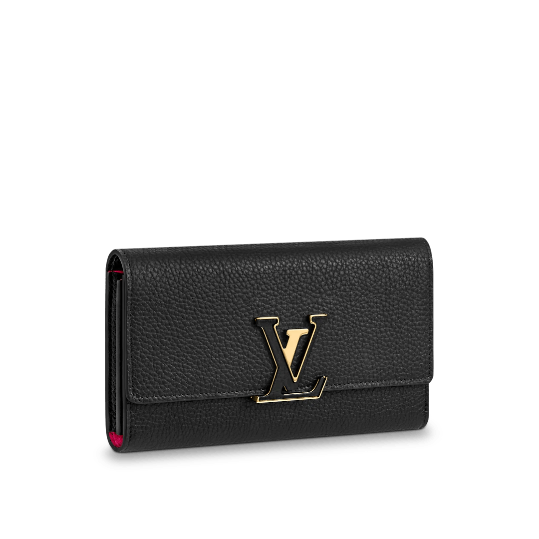 LOUIS VUITTON LOUIS VUITTON Portefeuille Pallas Compact Wallet M67479  Monogram leather Noir M67479