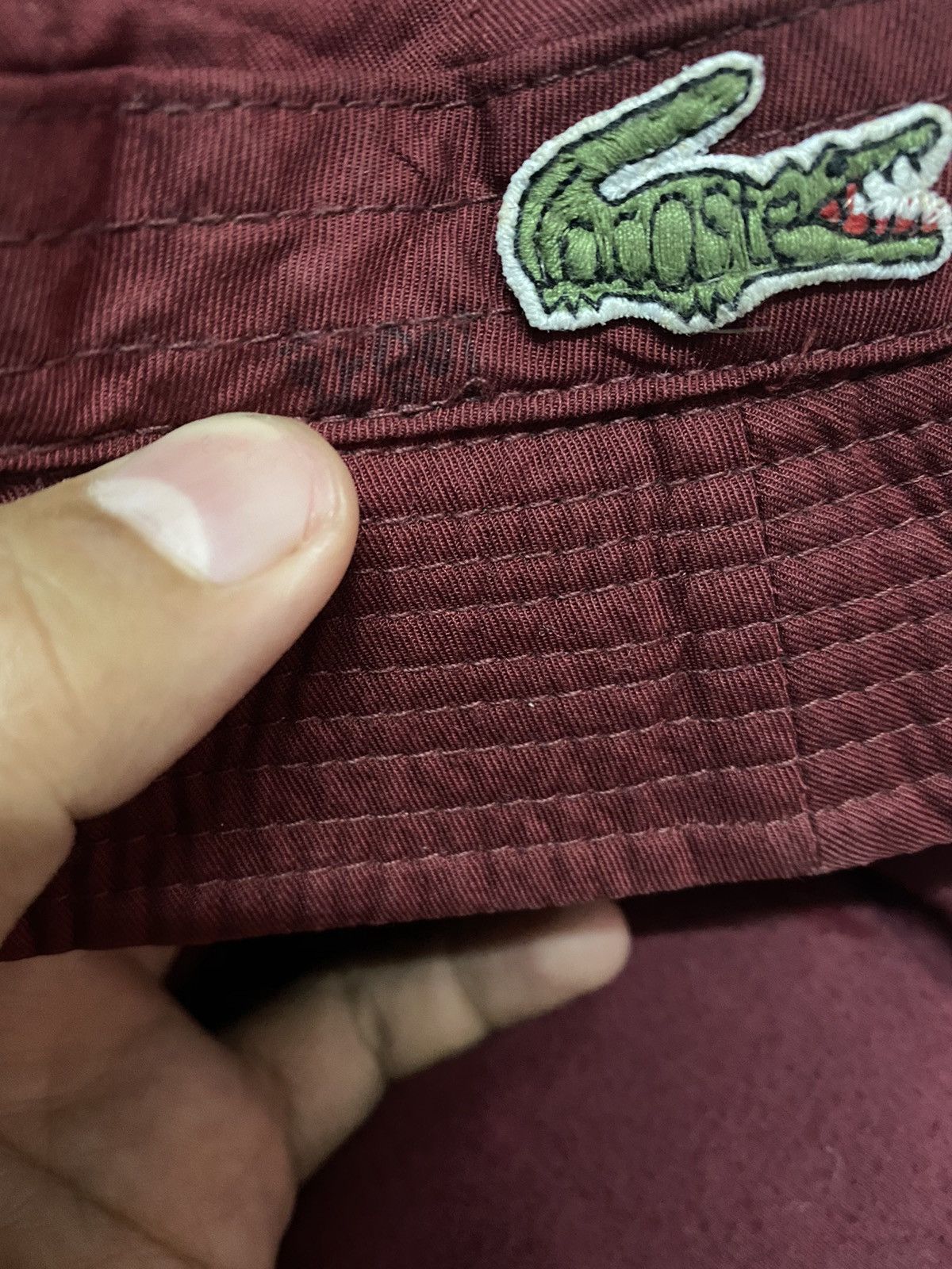 Lacoste Revisble Bucket Hat By Lacoste Size ONE SIZE - 6 Thumbnail