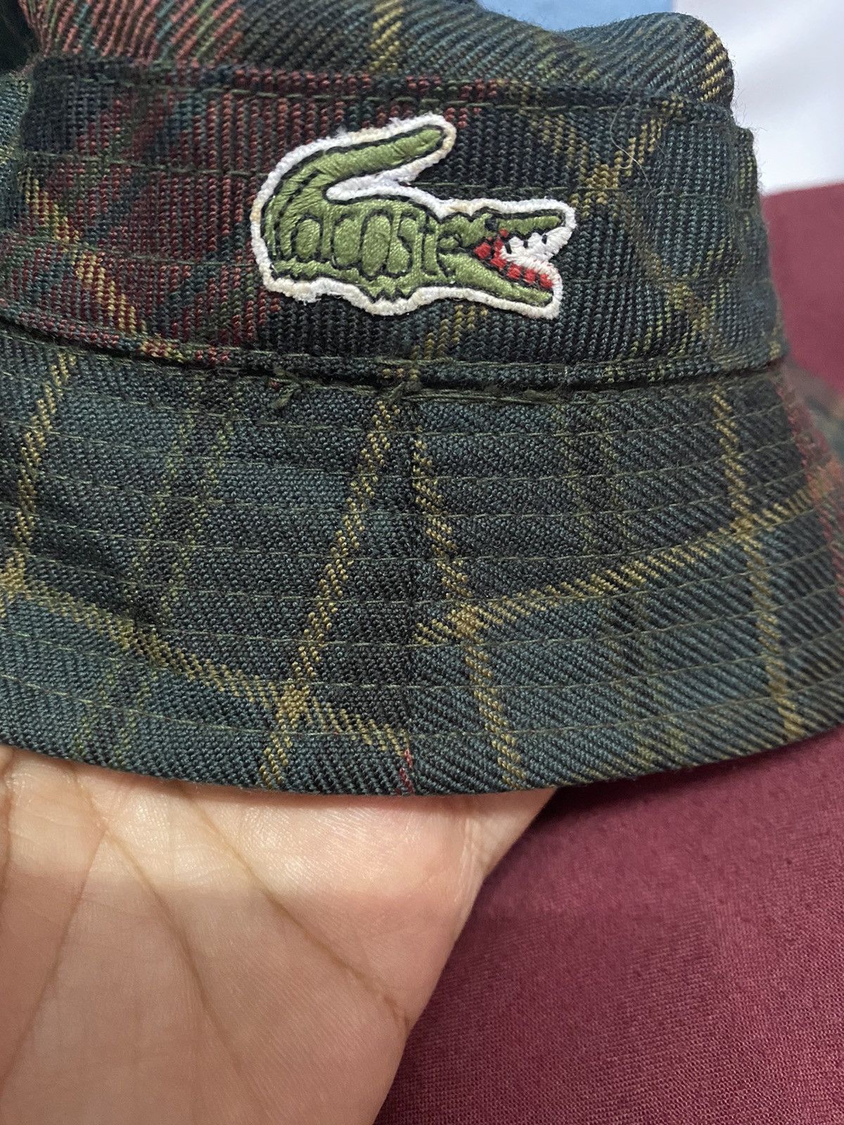 Lacoste Revisble Bucket Hat By Lacoste Size ONE SIZE - 5 Thumbnail