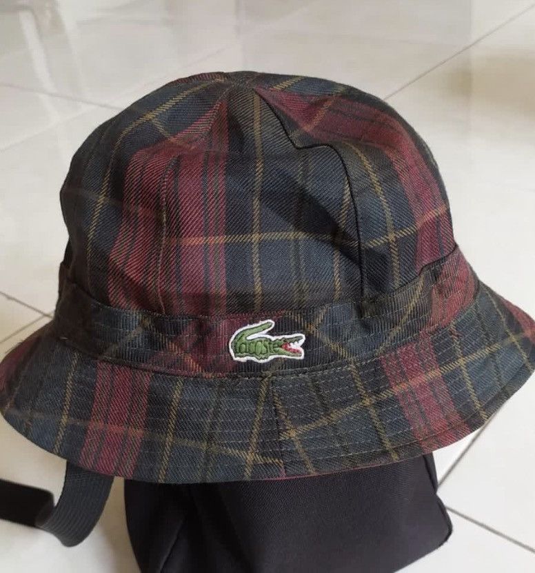 Lacoste Revisble Bucket Hat By Lacoste Size ONE SIZE - 1 Thumbnail
