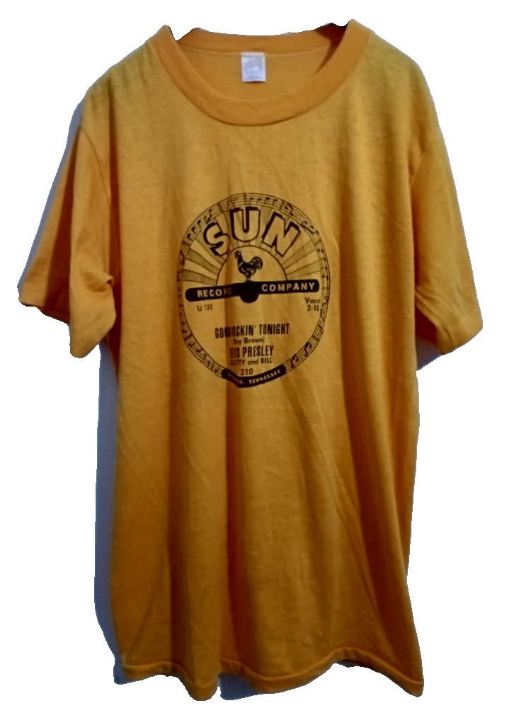 Band Tees × Vintage 80s Sun Record Vintage Tshirt Legendary Size US L / EU 52-54 / 3 - 1 Thumbnail