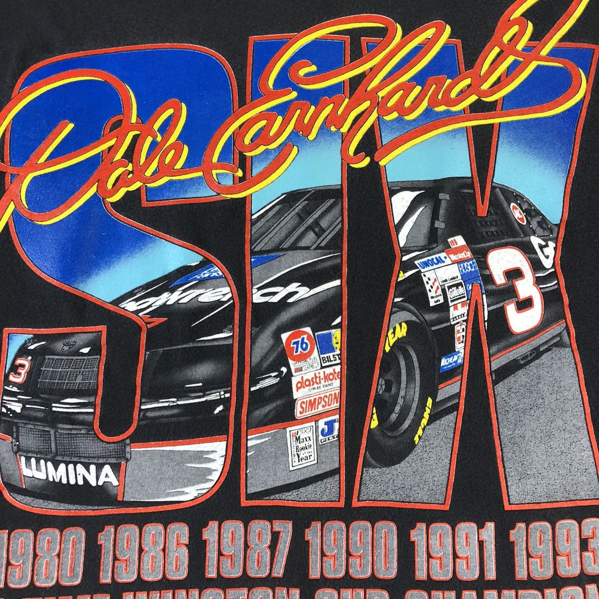 Vintage Dale Earnhardt 1993 NASCAR Chevy Winston Vintage Tee Size US L / EU 52-54 / 3 - 5 Thumbnail