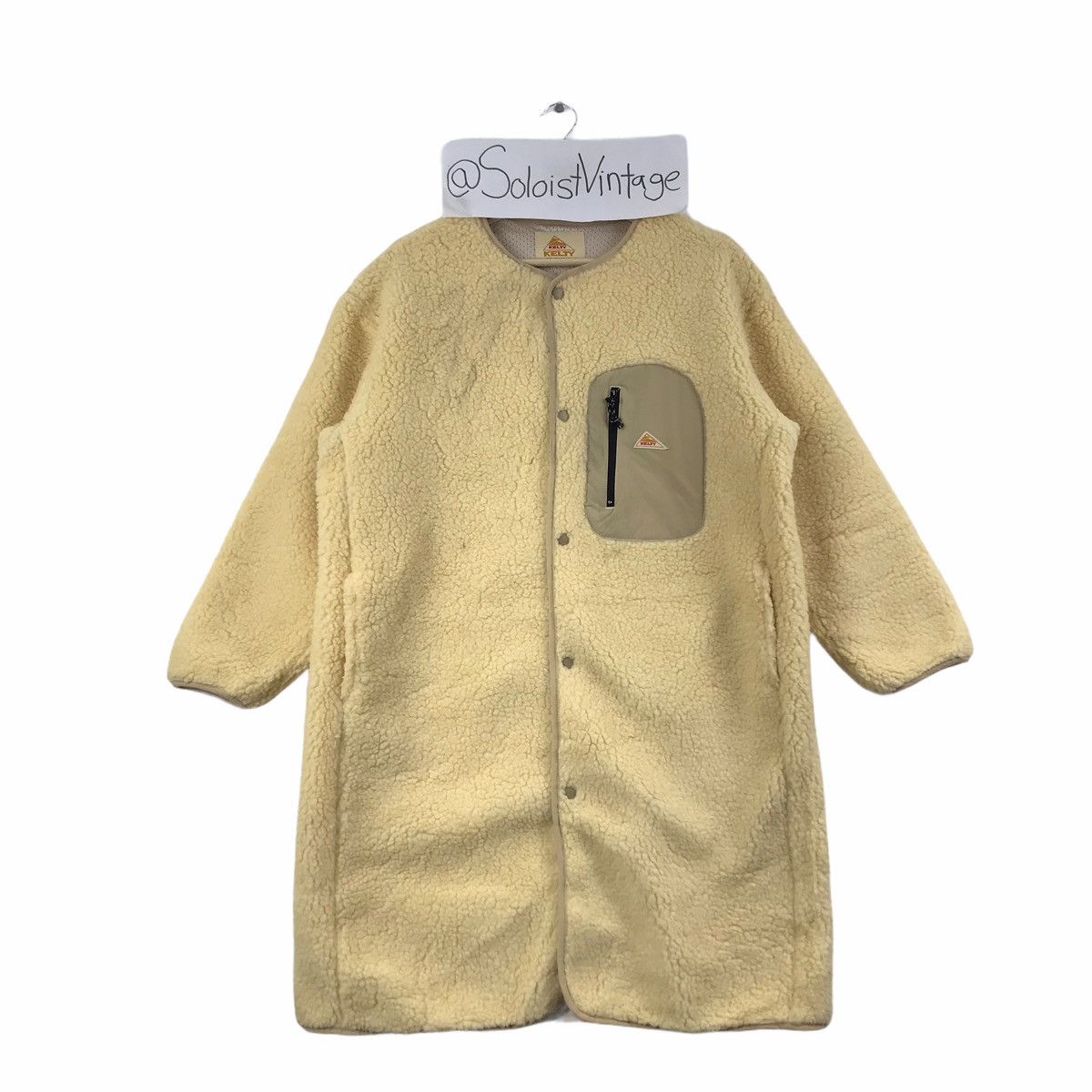 Kelty Vintage KELTY BOULDER Sherpa Outdoor Retro Fleece Jacket Size US S / EU 44-46 / 1 - 1 Thumbnail