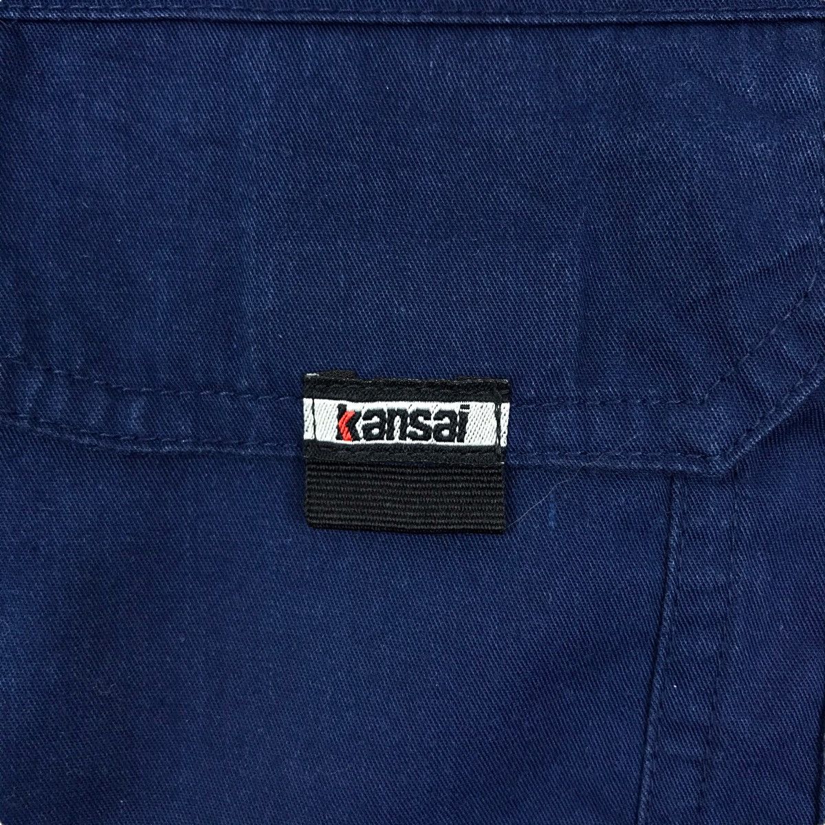 Japanese Brand KANSAI UNIFORM Japanese Brand Blue Shirt Size US L / EU 52-54 / 3 - 5 Thumbnail