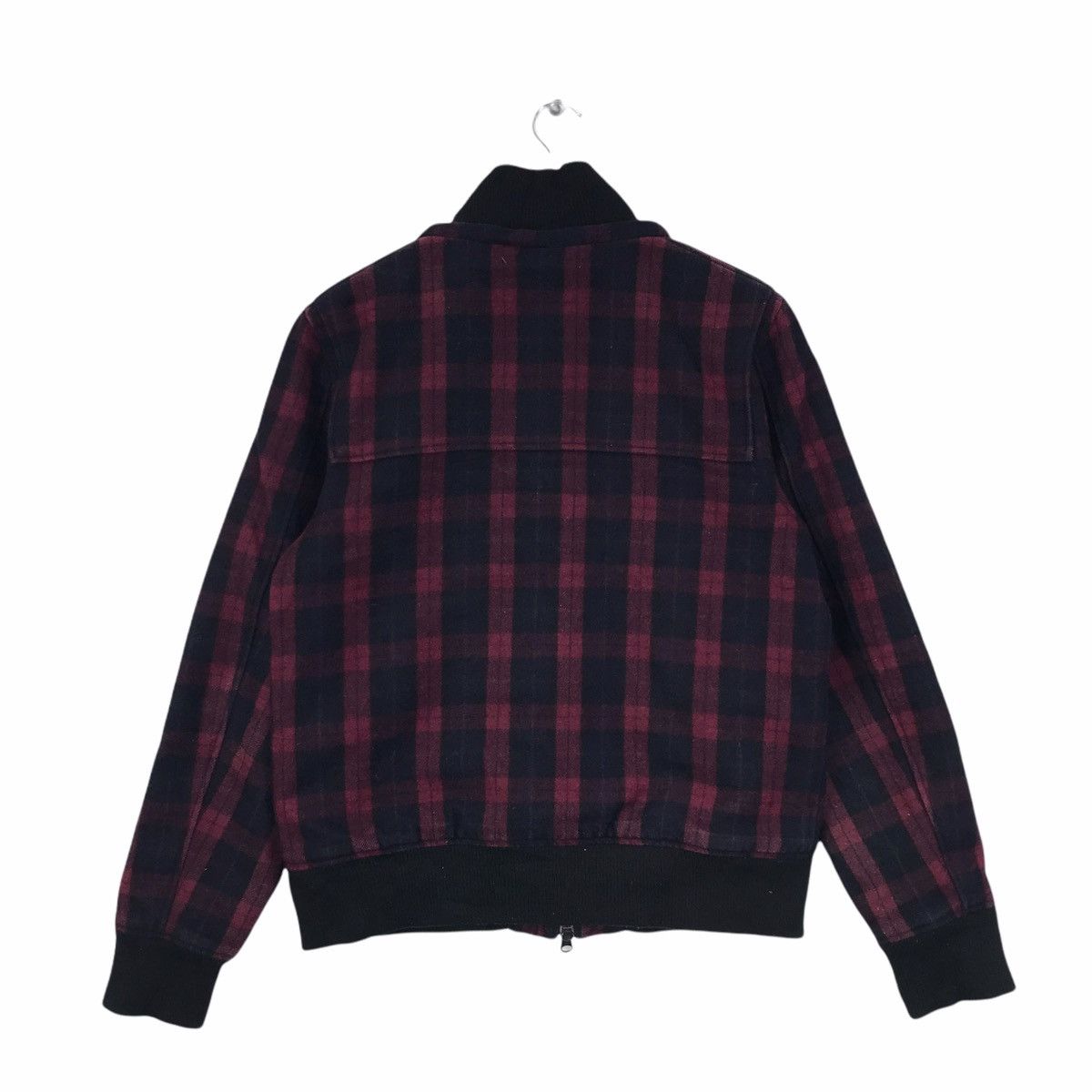 Japanese Brand RAGE BLUE Japanese Brand Tartan Check Duffle Coat Jacket Size US L / EU 52-54 / 3 - 2 Thumbnail