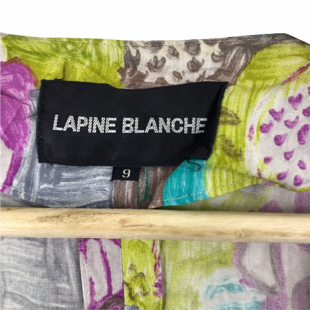Vintage LAPINE BLANCHE Japanese Brand Hawaii Art Dress Size US M / EU 48-50 / 2 - 4 Thumbnail