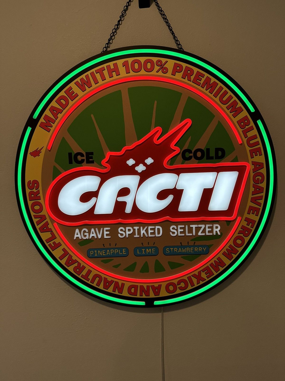 Travis Scott Travis Scott Cacti Seal Neon Sign Size ONE SIZE - 5 Thumbnail