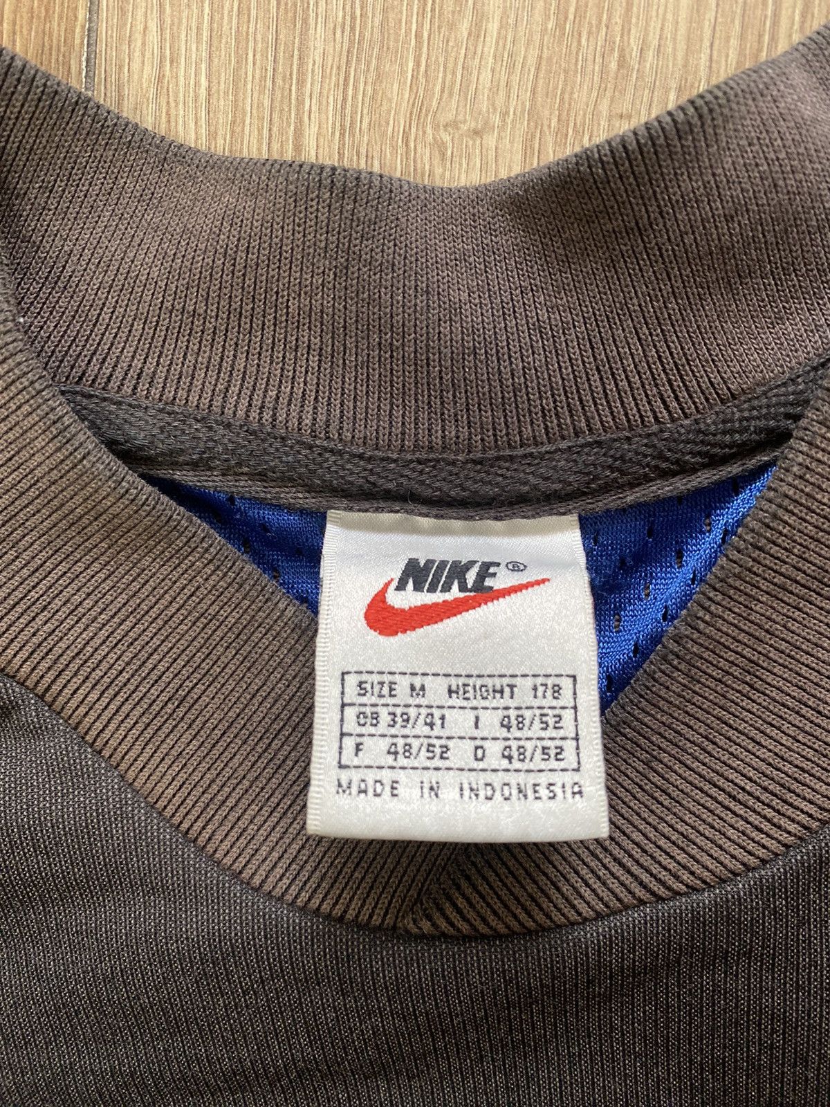 Vintage Vintage Sweatshirt Nike Double Logo Y2K Size US M / EU 48-50 / 2 - 5 Thumbnail