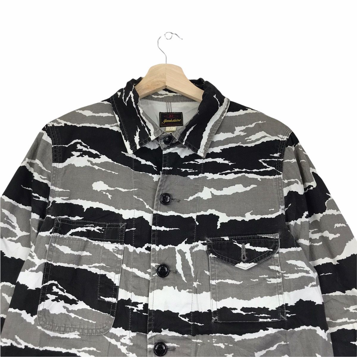 Japanese Brand YANKSHIRE Japanese Brand Camouflage Army Jacket Size US M / EU 48-50 / 2 - 3 Thumbnail