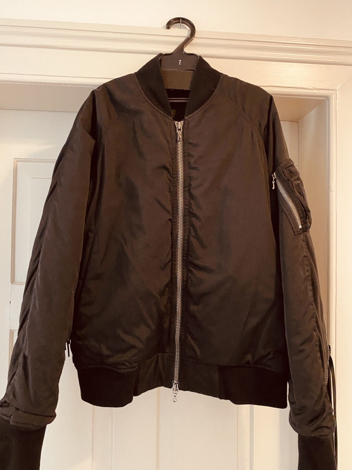 image of Julius Black Western Bomber Jacket, Men's (Size Medium)