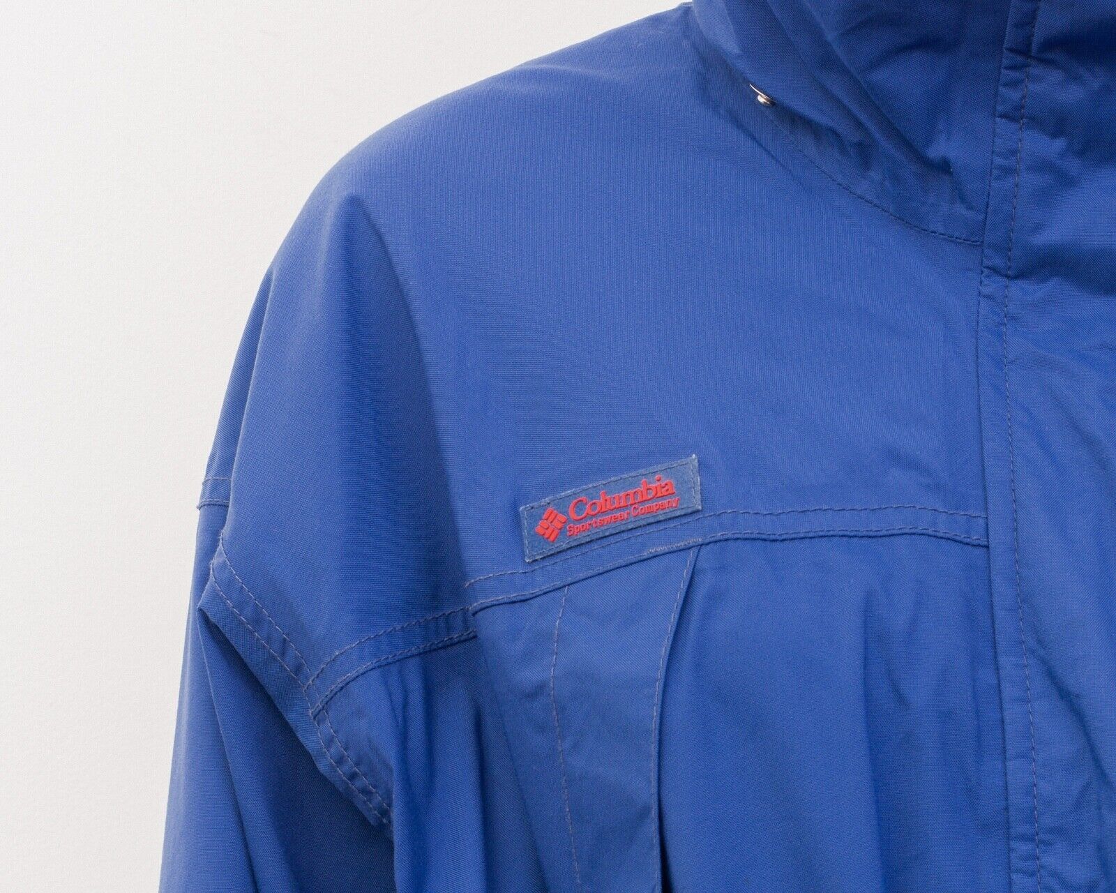 Columbia × Vintage XL Jacket Windbreaker 90s Sportswear Blue Green Coat Size XL / US 12-14 / IT 48-50 - 7 Thumbnail