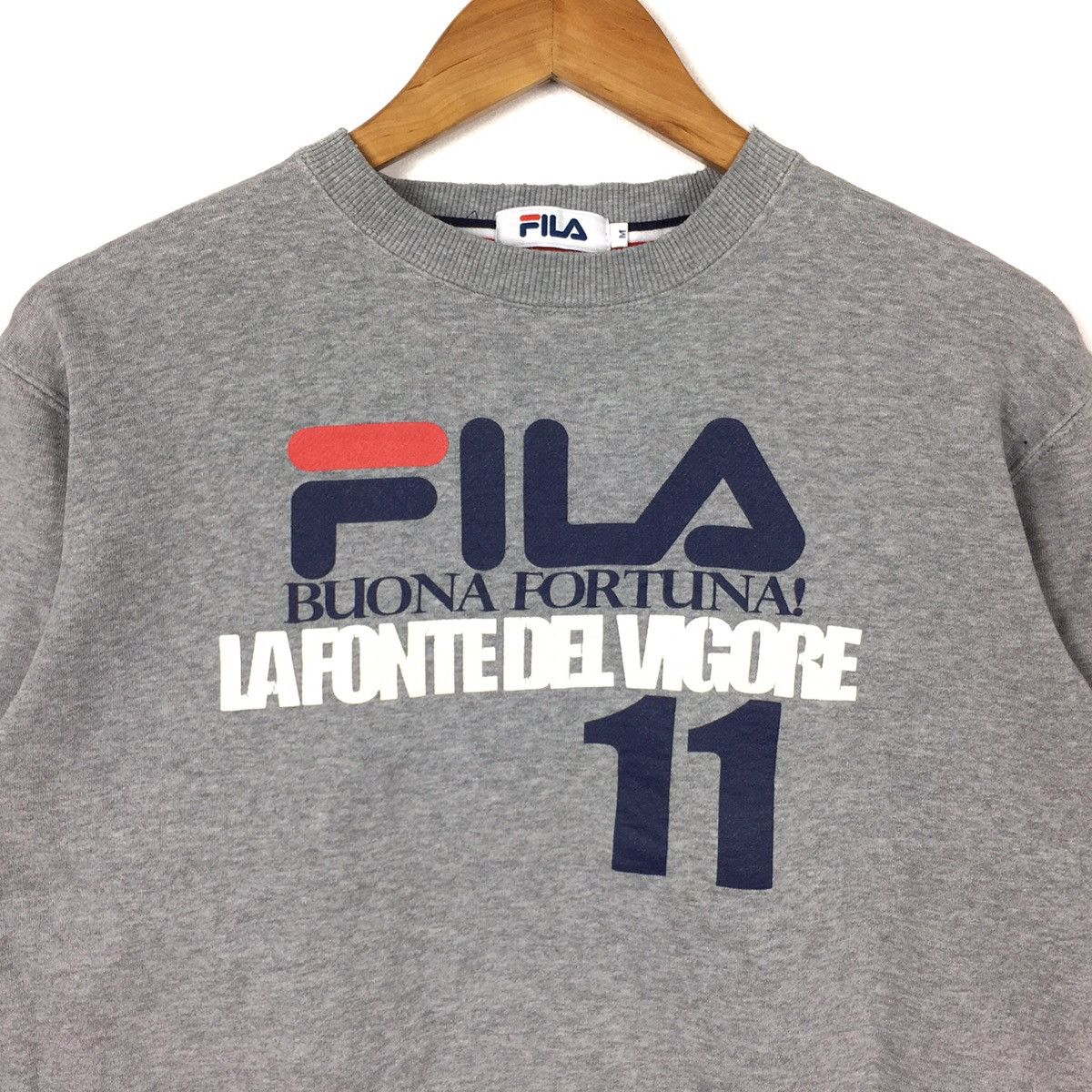 Fila FILA SPORT Buona Fortuna Biella Italia Sportswear Sweatshirt Size US M / EU 48-50 / 2 - 2 Thumbnail