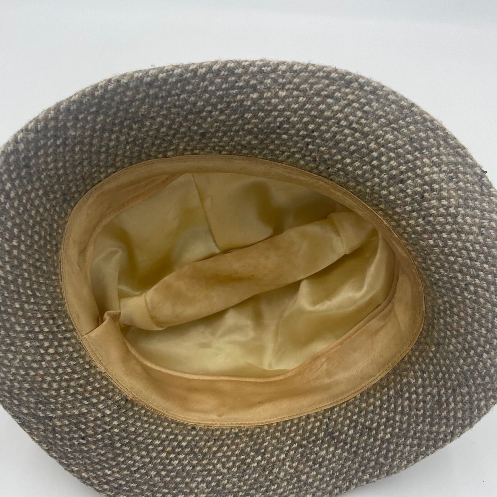 Vintage United Hatters Cap and Millinery Brand Wool Fedora