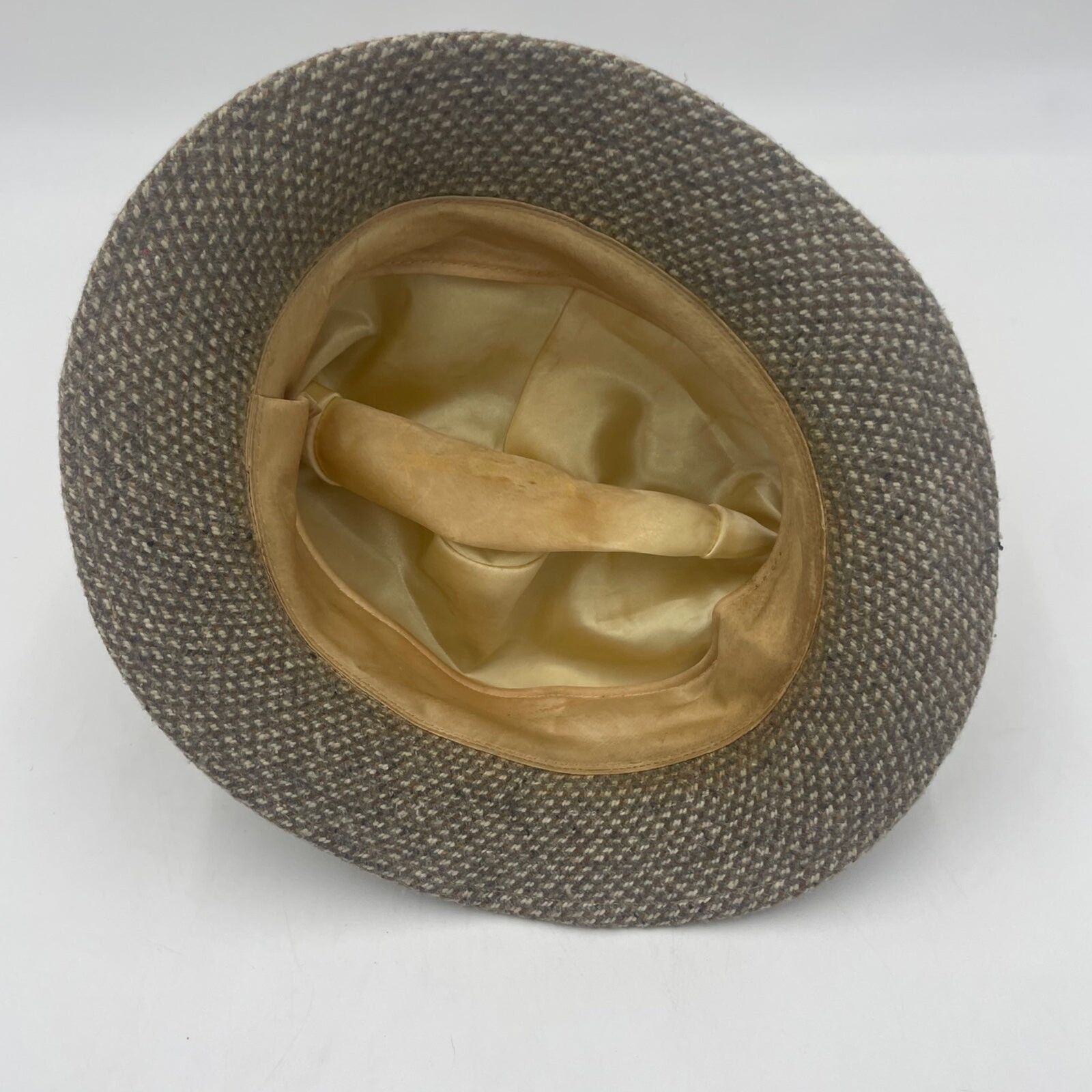 Vintage United Hatters Cap and Millinery Brand Wool Fedora