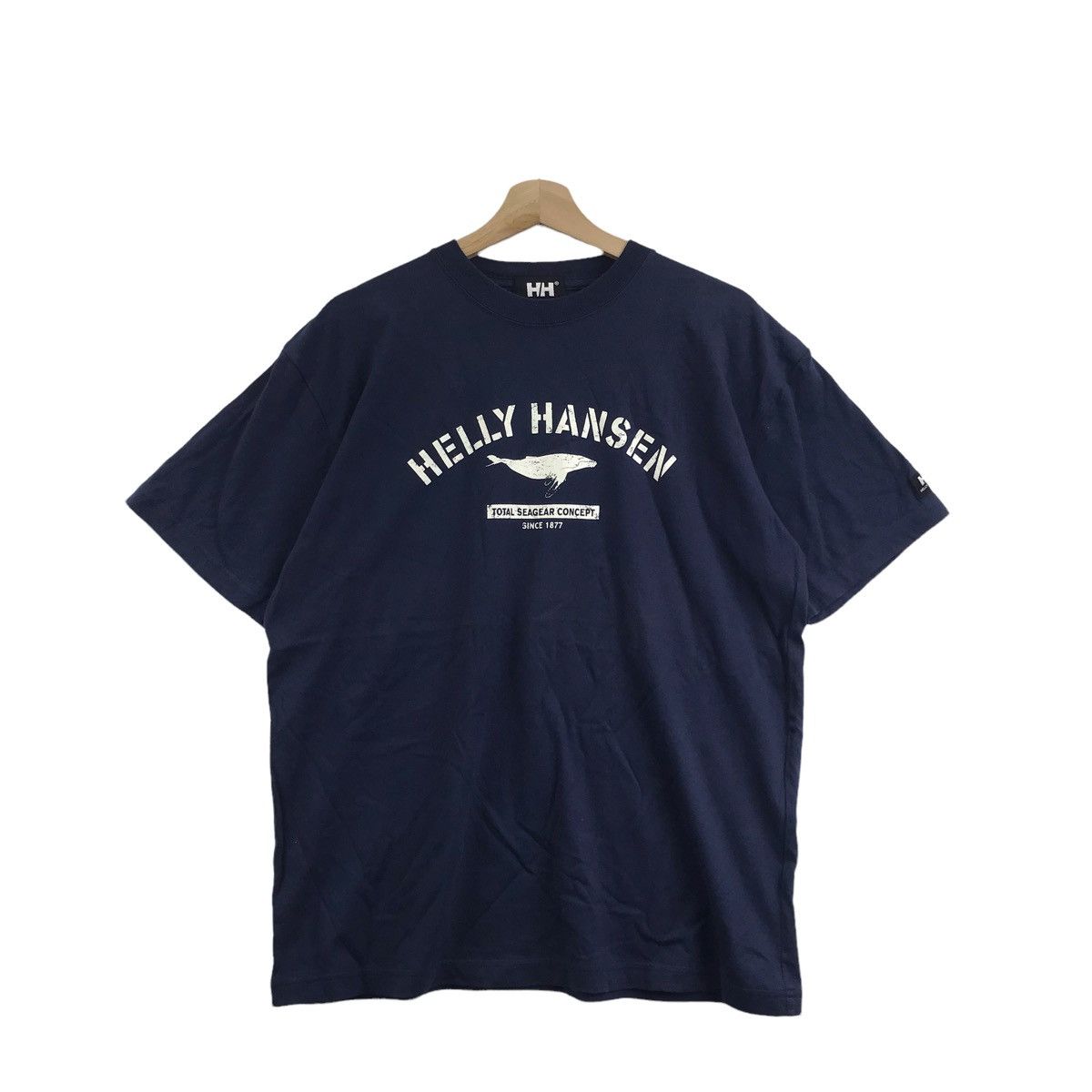 Helly Hansen HELLY HANSEN Total Seagear Product Whale Blue T Shirt Size US L / EU 52-54 / 3 - 1 Thumbnail