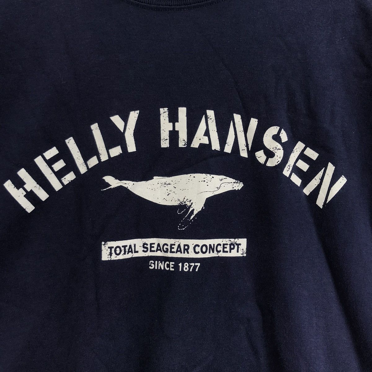 Helly Hansen HELLY HANSEN Total Seagear Product Whale Blue T Shirt Size US L / EU 52-54 / 3 - 3 Thumbnail