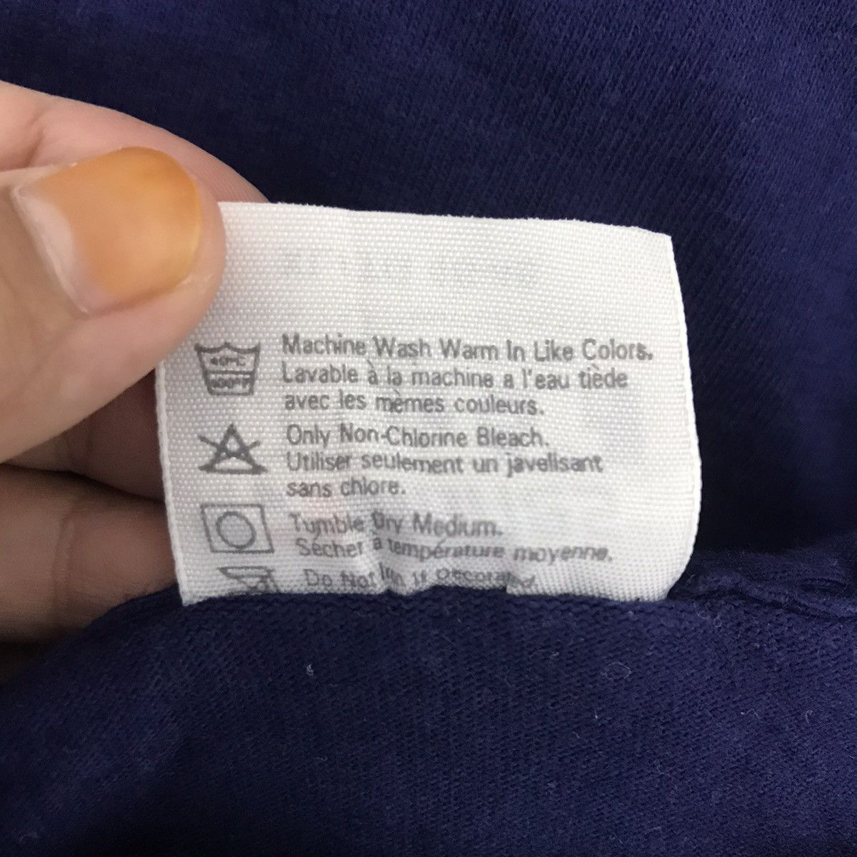 Vintage Vintage WACHOVIA BANK USA Hanes Blue T Shirt Size US XL / EU 56 / 4 - 5 Thumbnail