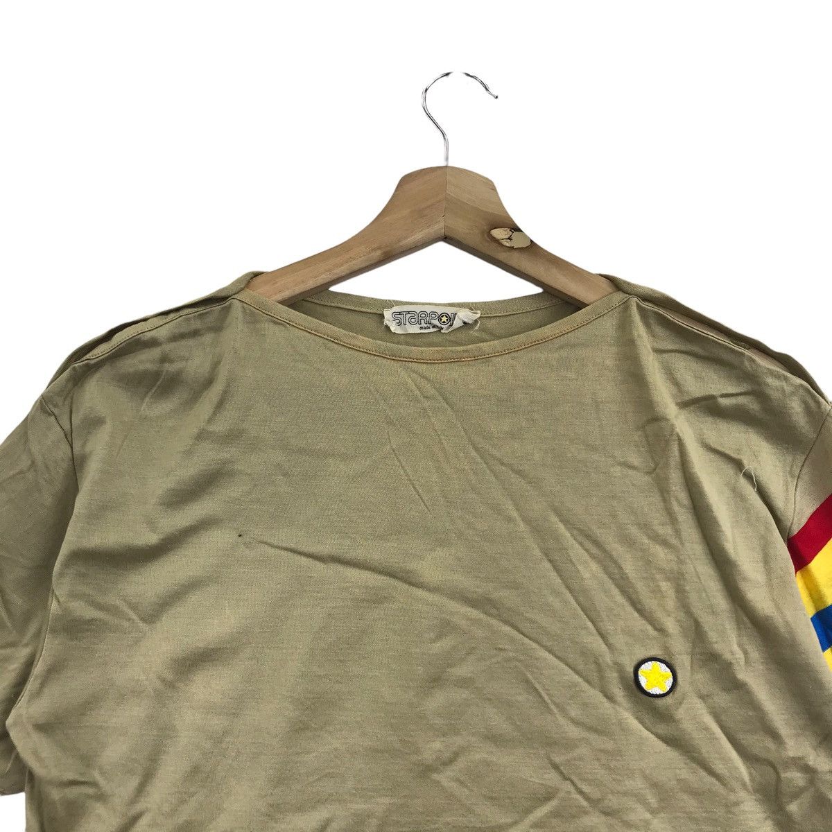 Vintage Vintage STARPOINT ITALY Army Airforce Embroidered T Shirt Size US S / EU 44-46 / 1 - 2 Thumbnail
