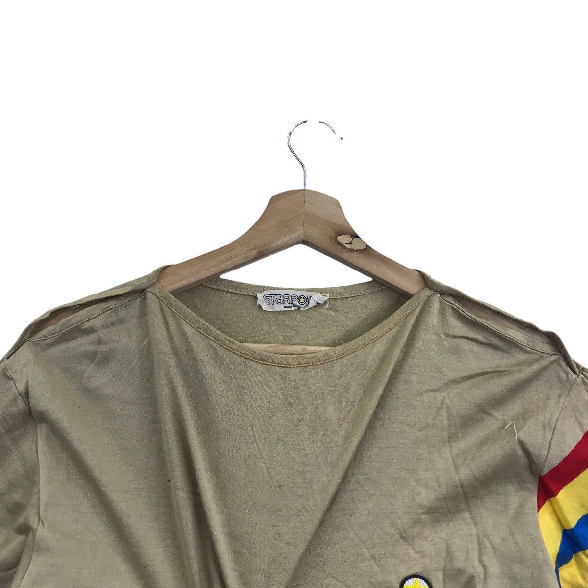 Vintage Vintage STARPOINT ITALY Army Airforce Embroidered T Shirt Size US S / EU 44-46 / 1 - 3 Thumbnail