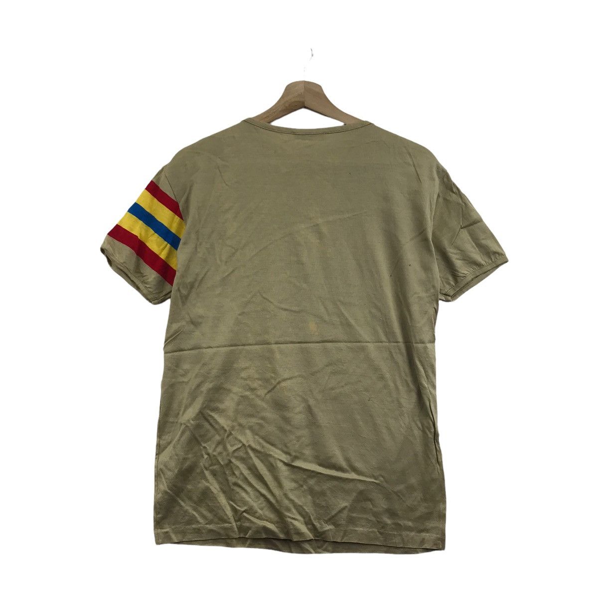 Vintage Vintage STARPOINT ITALY Army Airforce Embroidered T Shirt Size US S / EU 44-46 / 1 - 8 Thumbnail