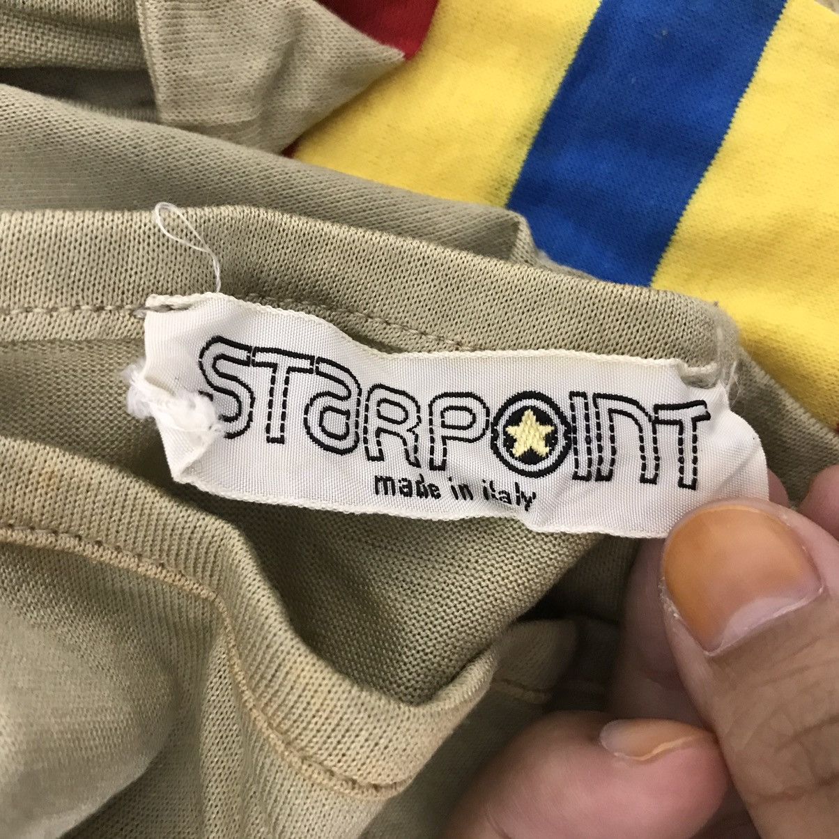 Vintage Vintage STARPOINT ITALY Army Airforce Embroidered T Shirt Size US S / EU 44-46 / 1 - 5 Thumbnail