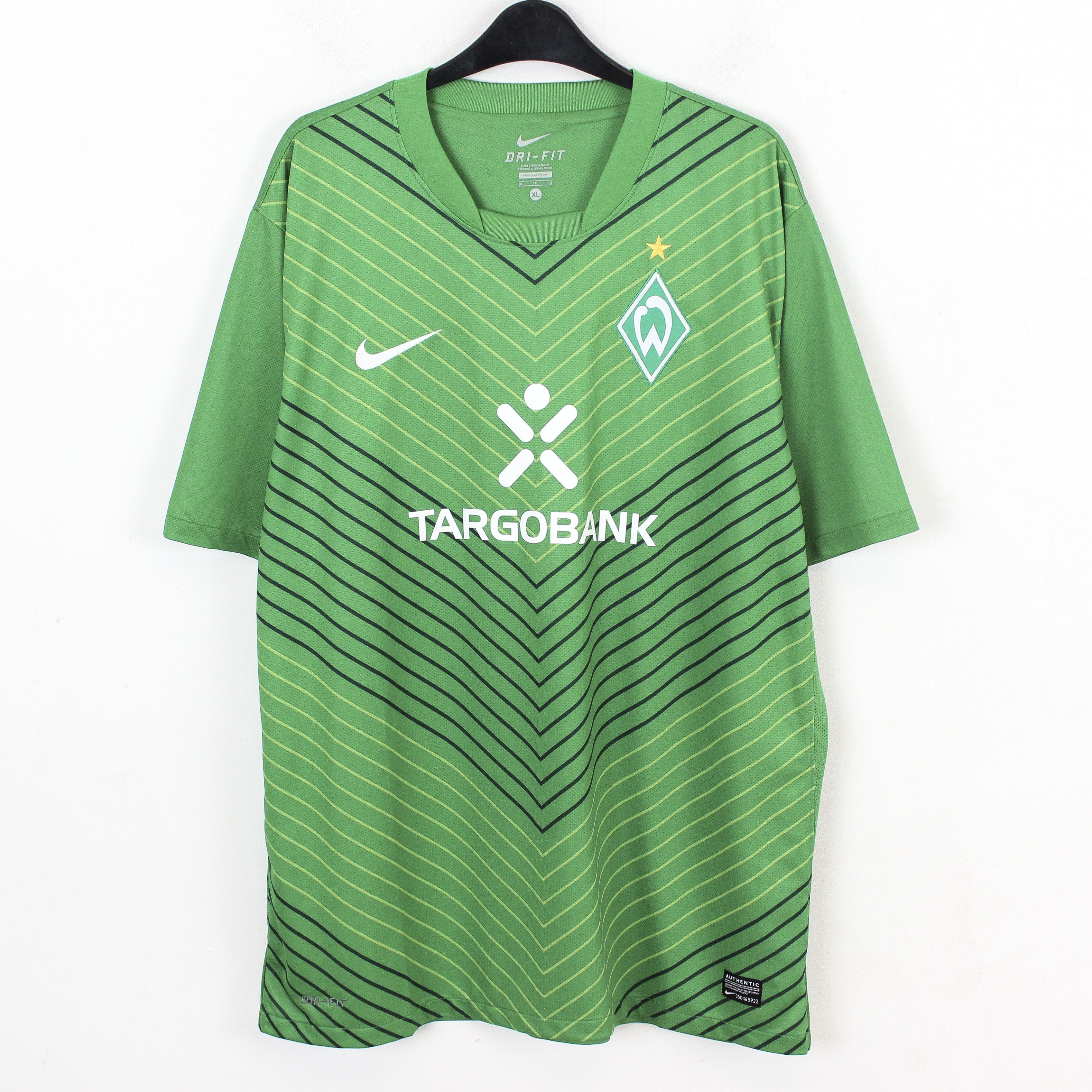Nike SV Werder Bremen Mens XL Football Shirt Kit Home 2011 2012 Size US XL / EU 56 / 4 - 1 Thumbnail