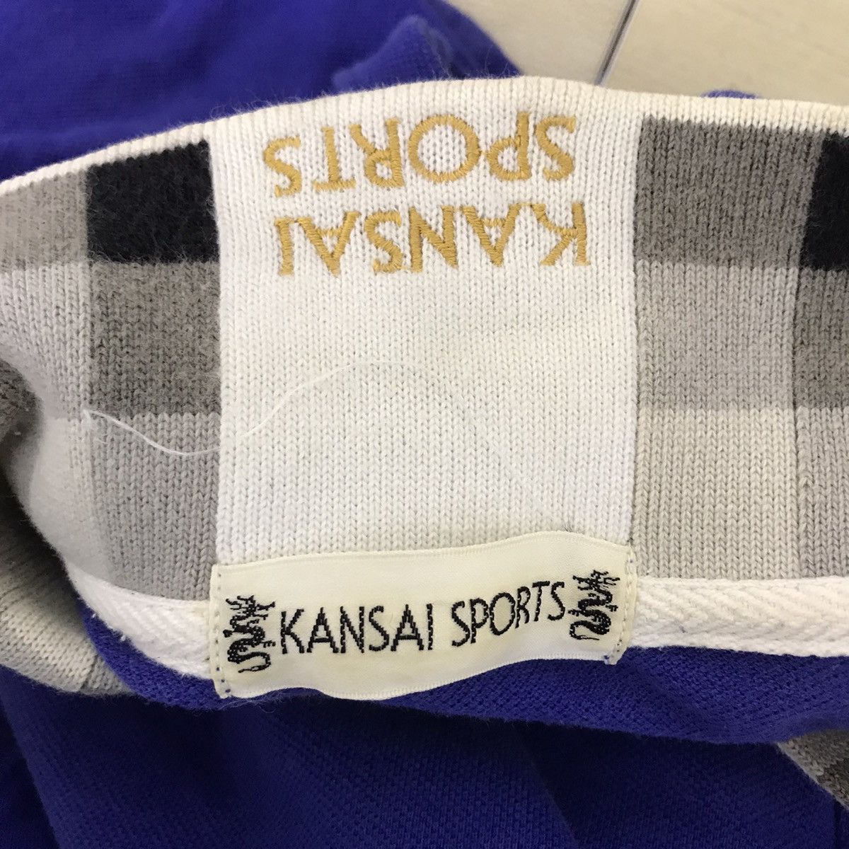 Kansai Yamamoto KANSAI SPORTS Kansai Yamamoto Japanese Brand Collar T Shirt Size US L / EU 52-54 / 3 - 4 Thumbnail