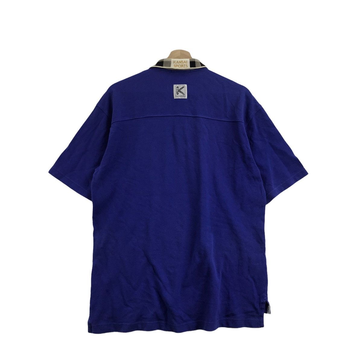 Kansai Yamamoto KANSAI SPORTS Kansai Yamamoto Japanese Brand Collar T Shirt Size US L / EU 52-54 / 3 - 8 Thumbnail