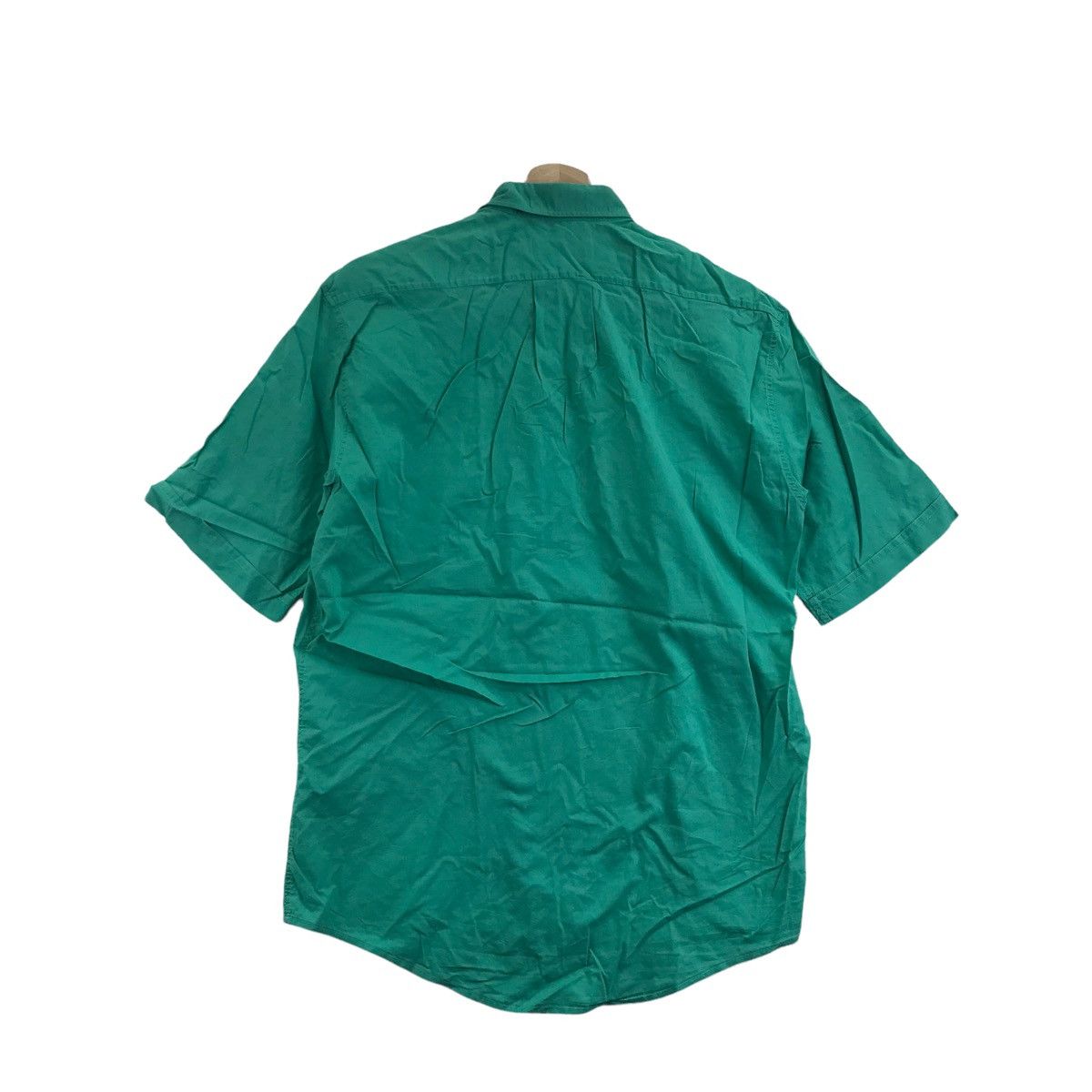 Yves Saint Laurent YVES SAINT LAURENT Ysl Pour Homme Embroidered Green Shirt Size US M / EU 48-50 / 2 - 6 Thumbnail