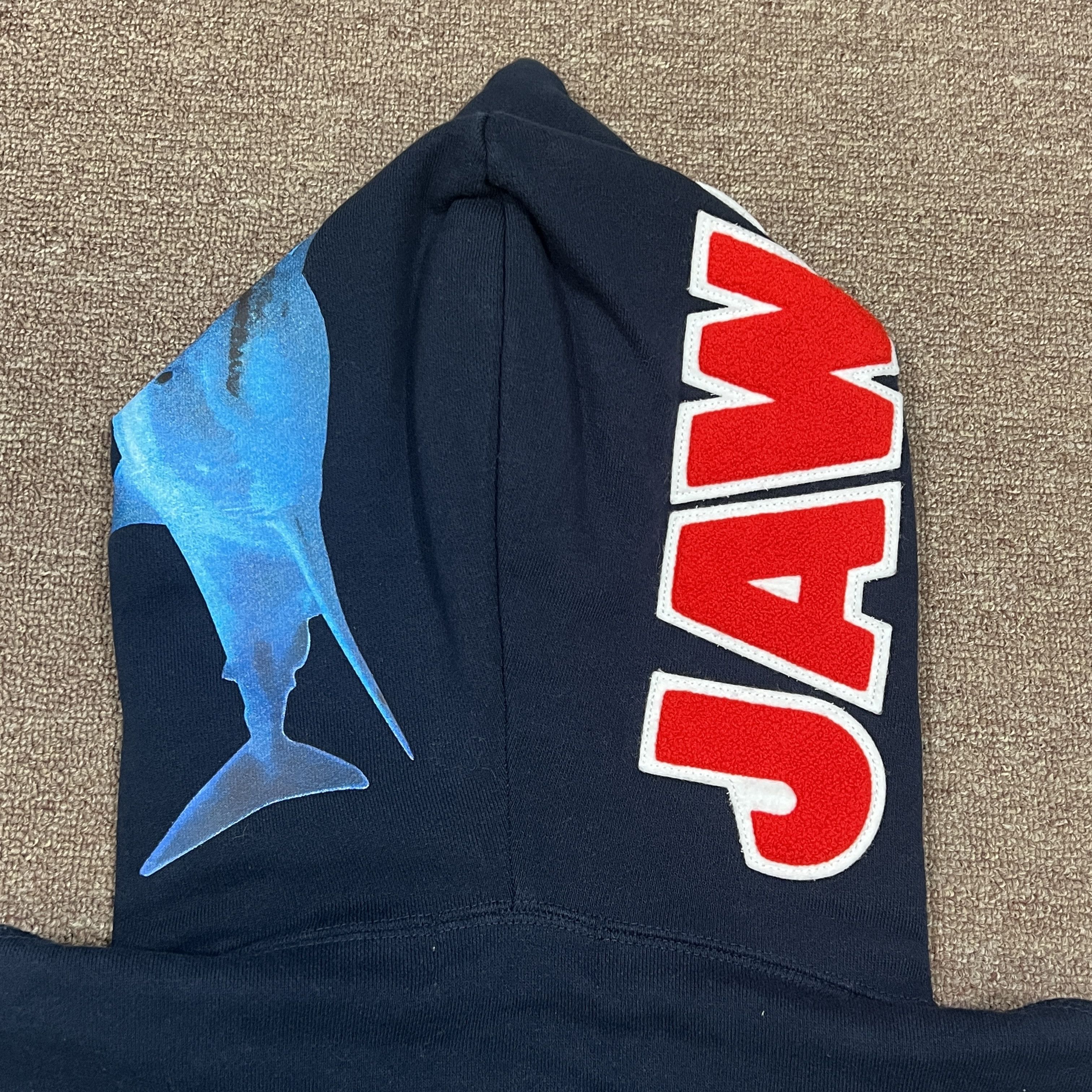 Bape Bape X Jaws Camo Shark Hoodie Size US L / EU 52-54 / 3 - 5 Thumbnail