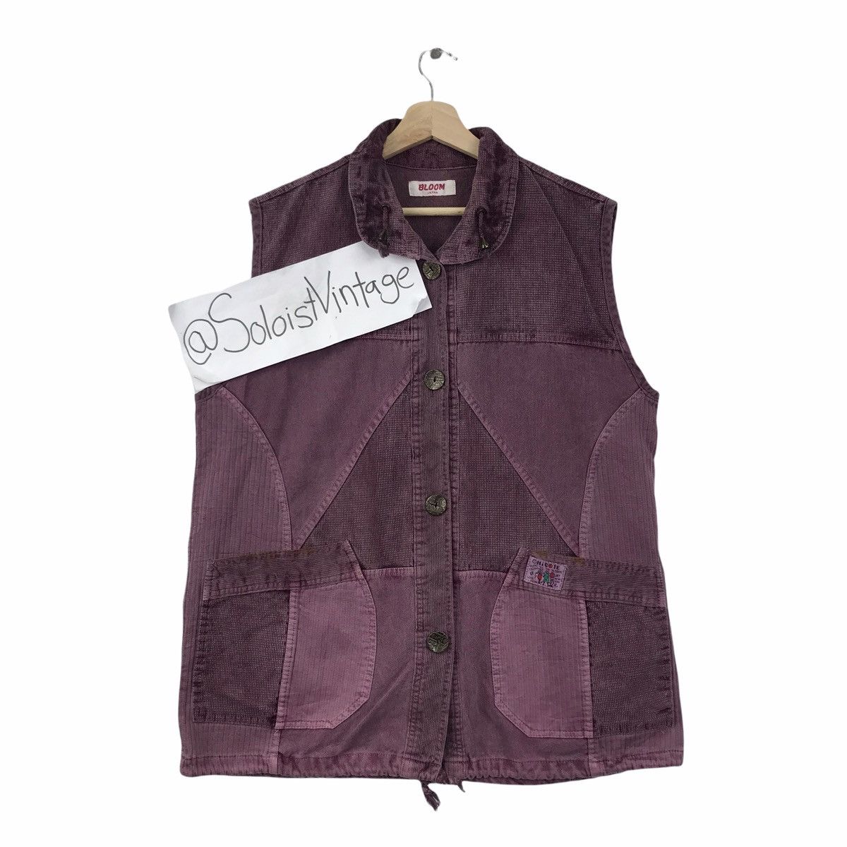Japanese Brand BLOOM JAPAN PATCHWORK Japanese Brand Jacket Size US L / EU 52-54 / 3 - 1 Thumbnail
