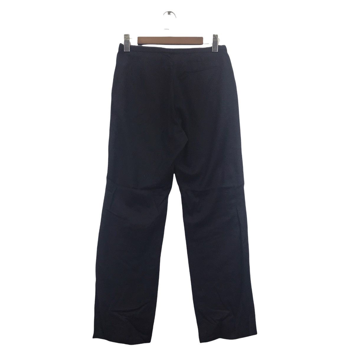 Jil Sander JIL SANDER Germany Designer Brand Black Wool Trousers Pant Size US 30 / EU 46 - 7 Thumbnail