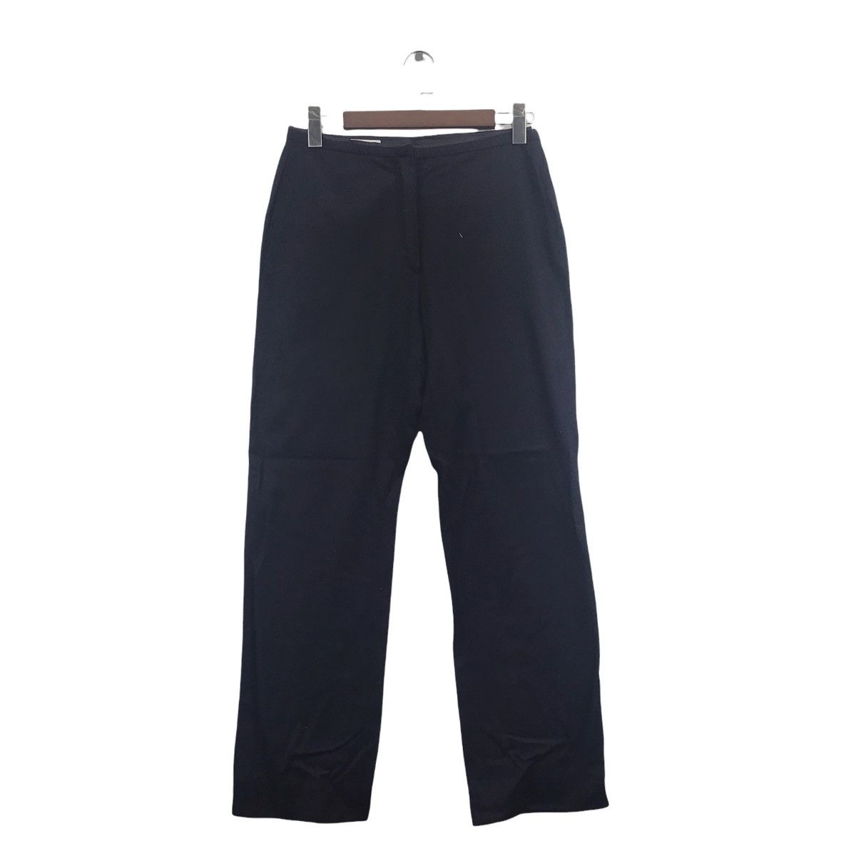 Jil Sander JIL SANDER Germany Designer Brand Black Wool Trousers Pant Size US 30 / EU 46 - 1 Thumbnail