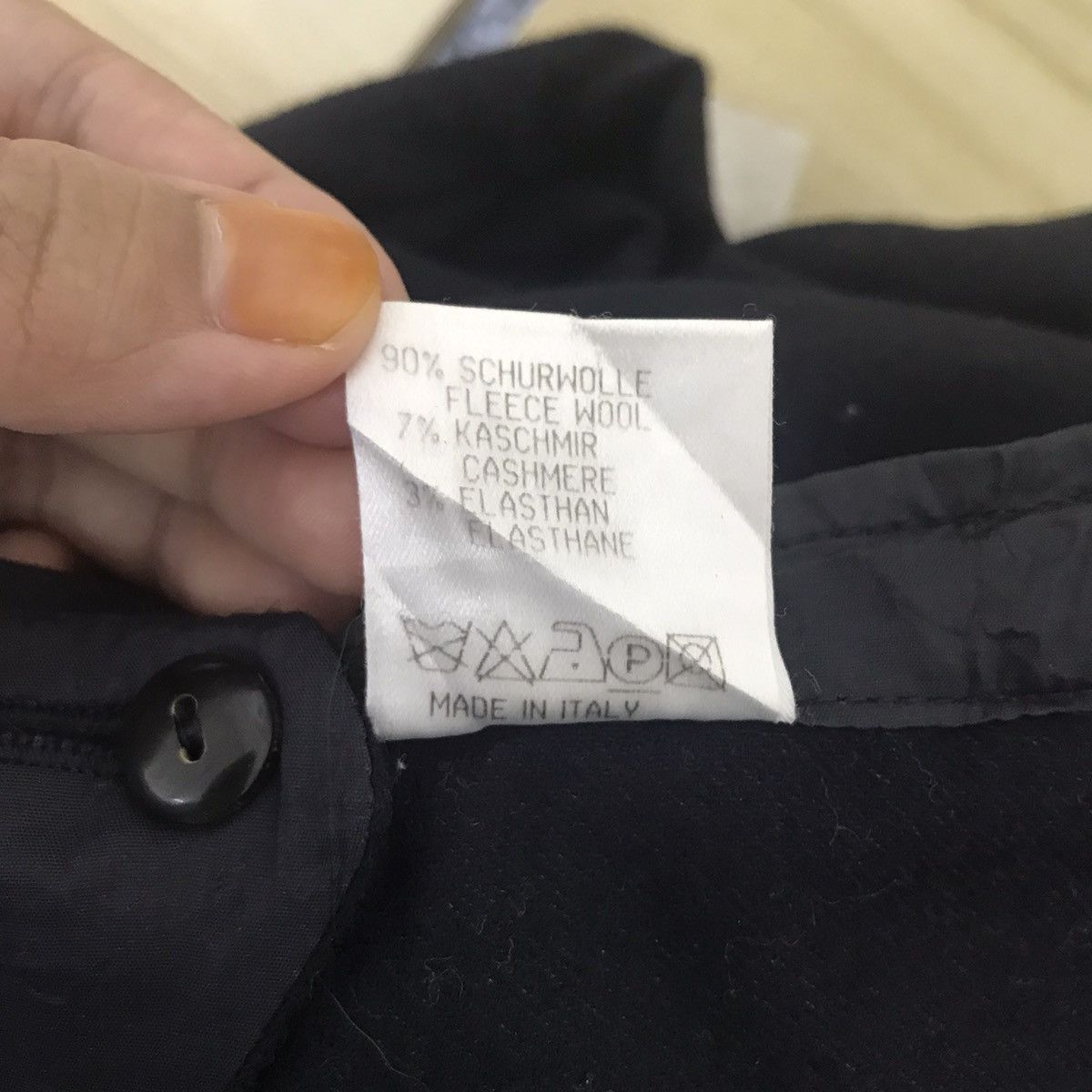 Jil Sander JIL SANDER Germany Designer Brand Black Wool Trousers Pant Size US 30 / EU 46 - 6 Thumbnail
