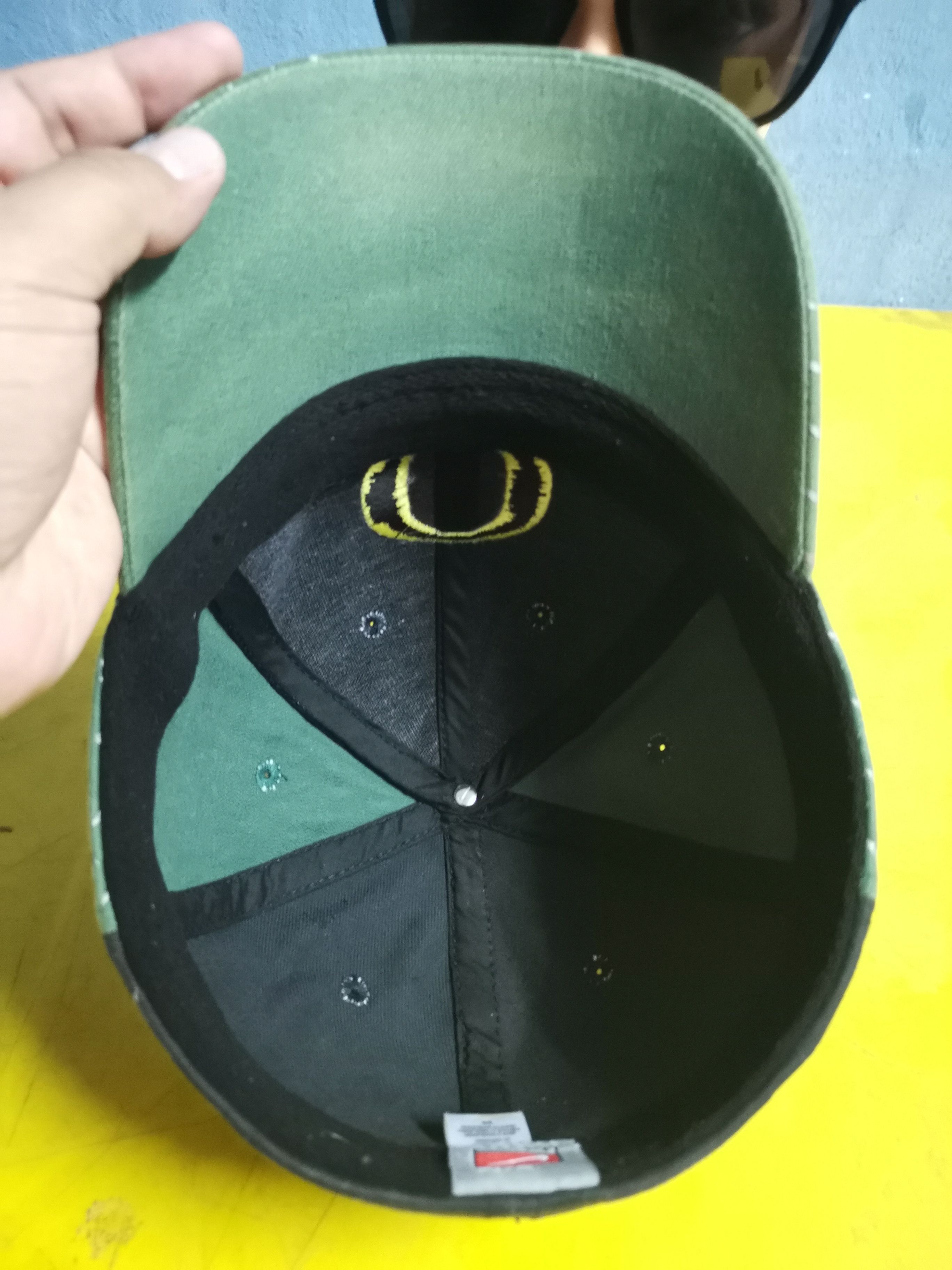 Nike 🔥September Deal🔥Vintage Nike Fullcap 2 Tones Size ONE SIZE - 9 Thumbnail